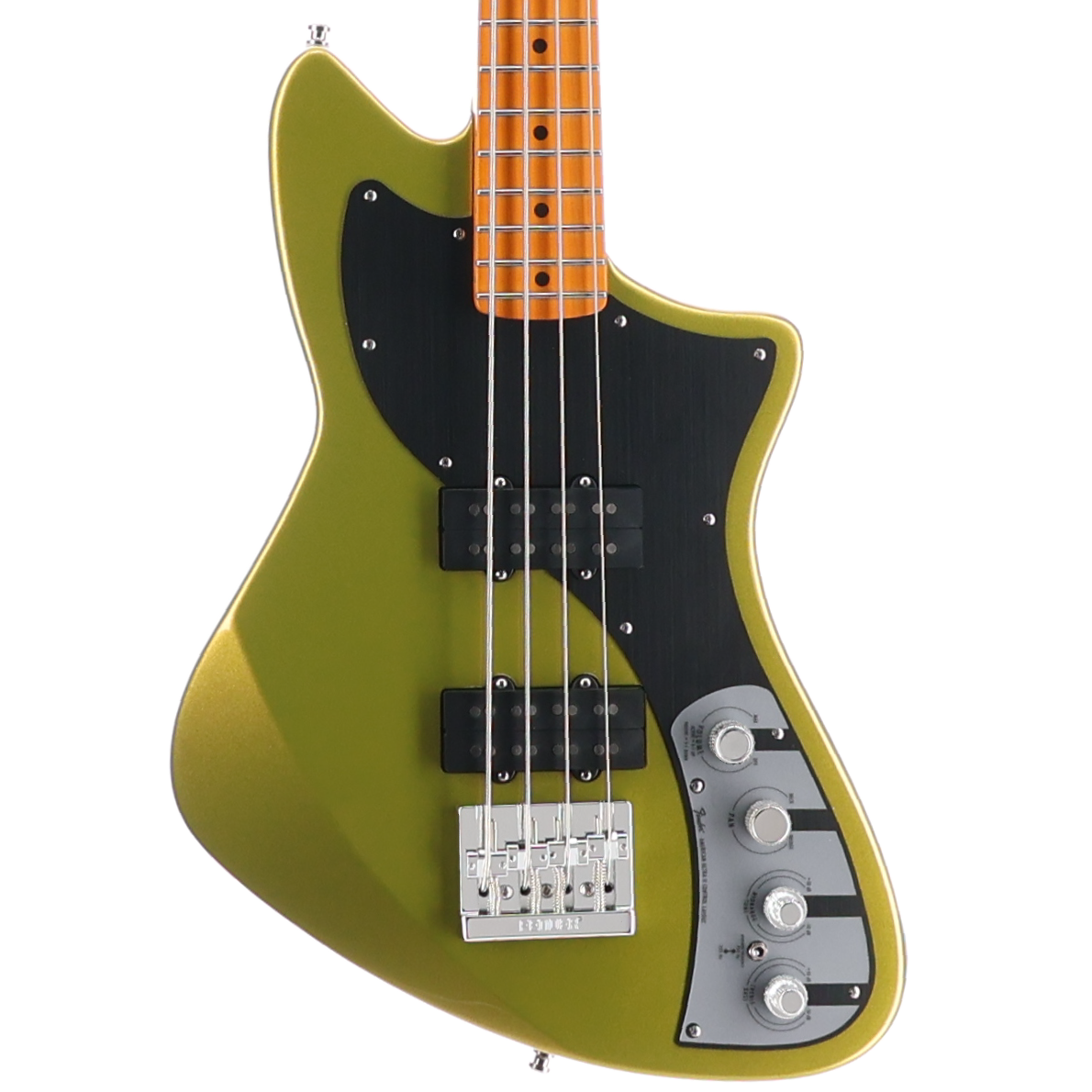 Fender American Ultra II Meteora Bass, Maple Fingerboard, Solar Flare (Y8) (34814)