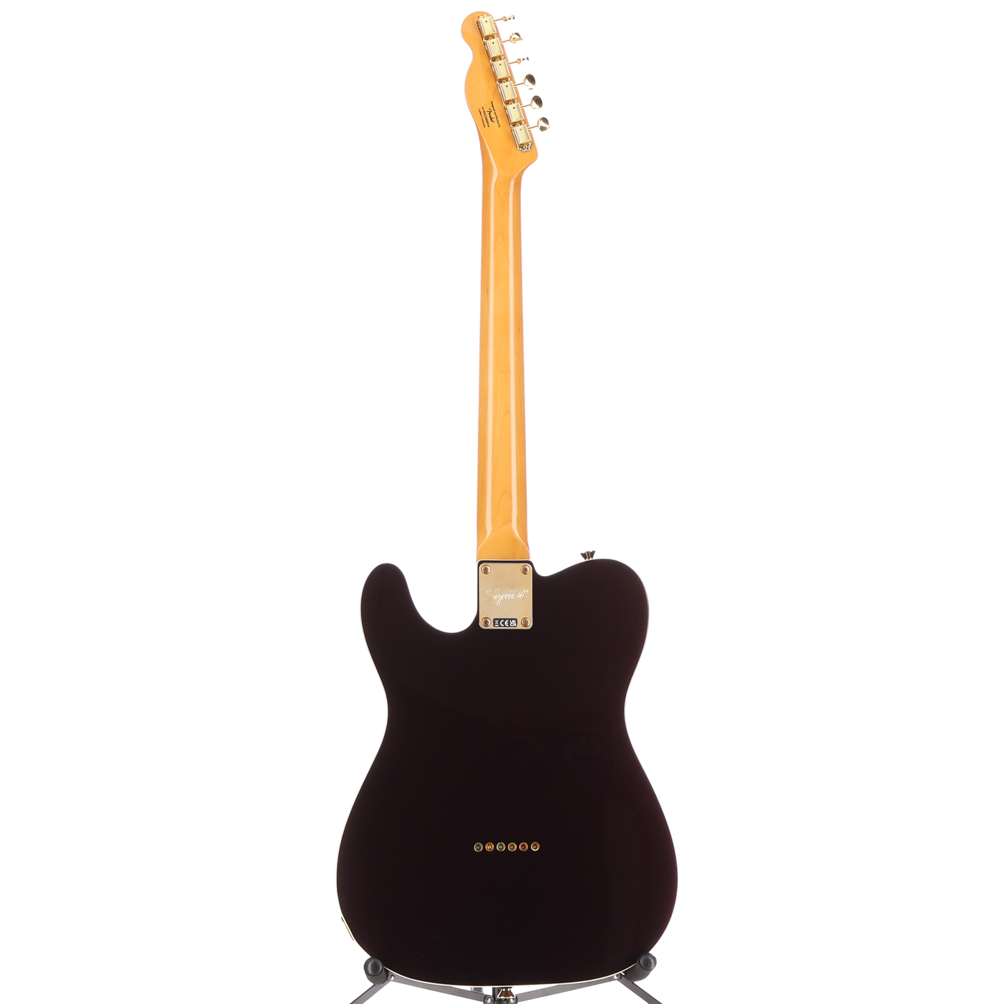 Squier FSR Classic Vibe '60s Custom Telecaster, Laurel Fingerboard, Tortoiseshell Pickguard, Gold Hardware, Oxblood (BB1) (00944)