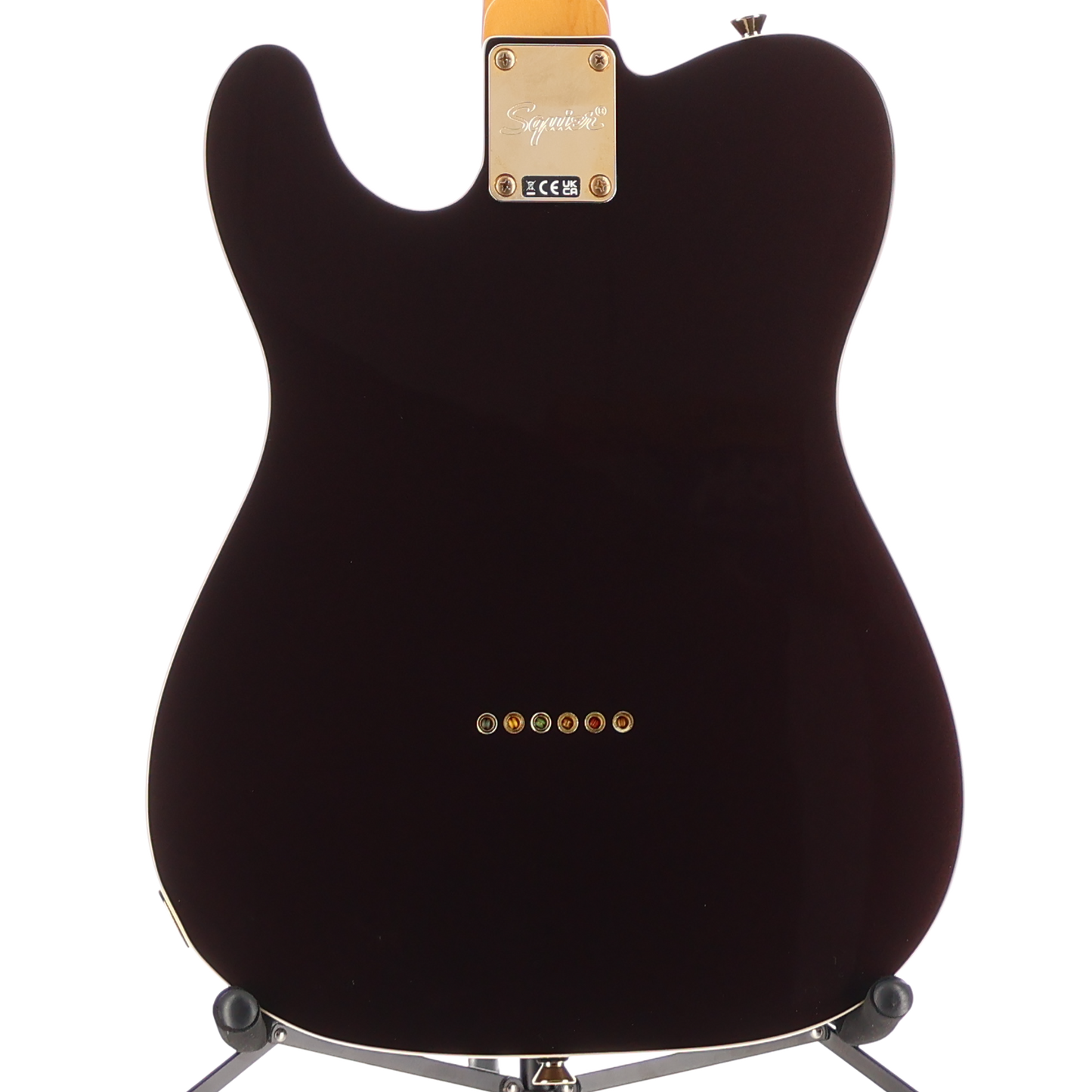 Squier FSR Classic Vibe '60s Custom Telecaster, Laurel Fingerboard, Tortoiseshell Pickguard, Gold Hardware, Oxblood (BB1) (00944)