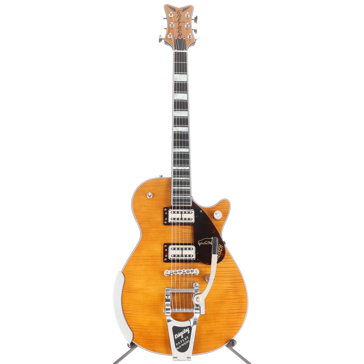 Gretsch G6134TFM-NH Nigel Hendroff Signature Penguin, Ebony Fingerboard, Amber Flame (R2) (24933)