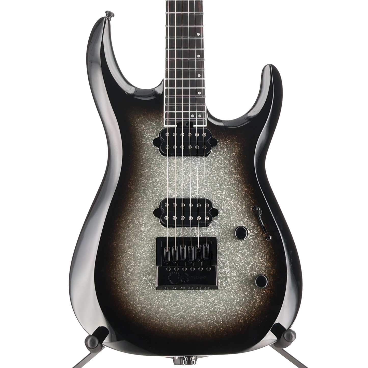 Jackson Pro Plus Series DK Modern EVTN6, Ebony Fingerboard, Silver Sparkle (X13) (00745)