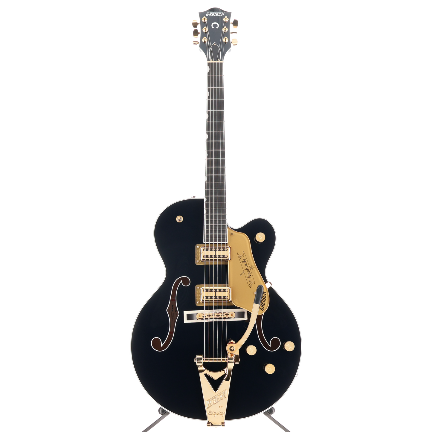 Gretsch Nashville Hollow Body String-Thru Bigsby Ebony Fingerboard - Midnight Sapphire (P) (10317)