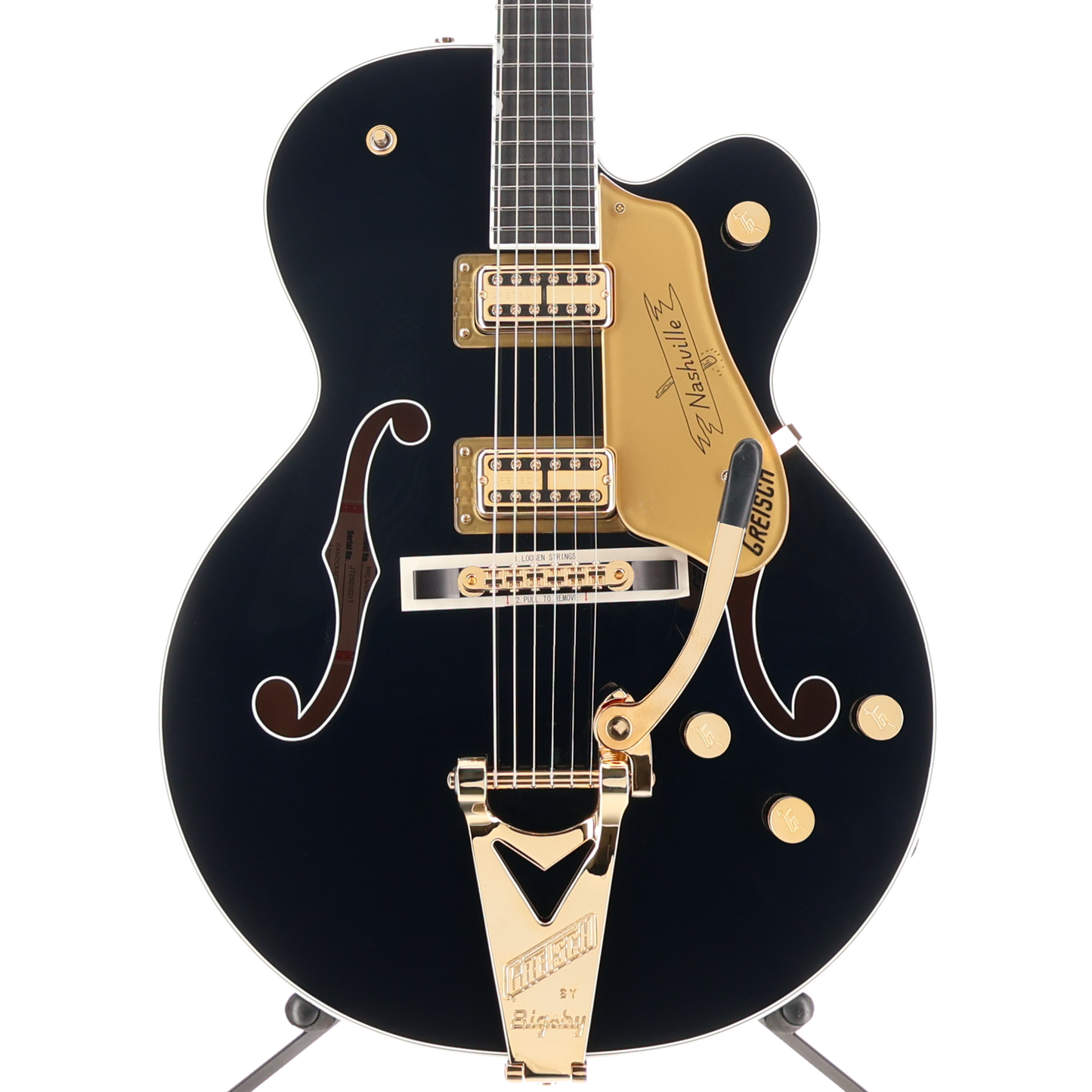 Gretsch Nashville Hollow Body String-Thru Bigsby Ebony Fingerboard - Midnight Sapphire (P) (10317)