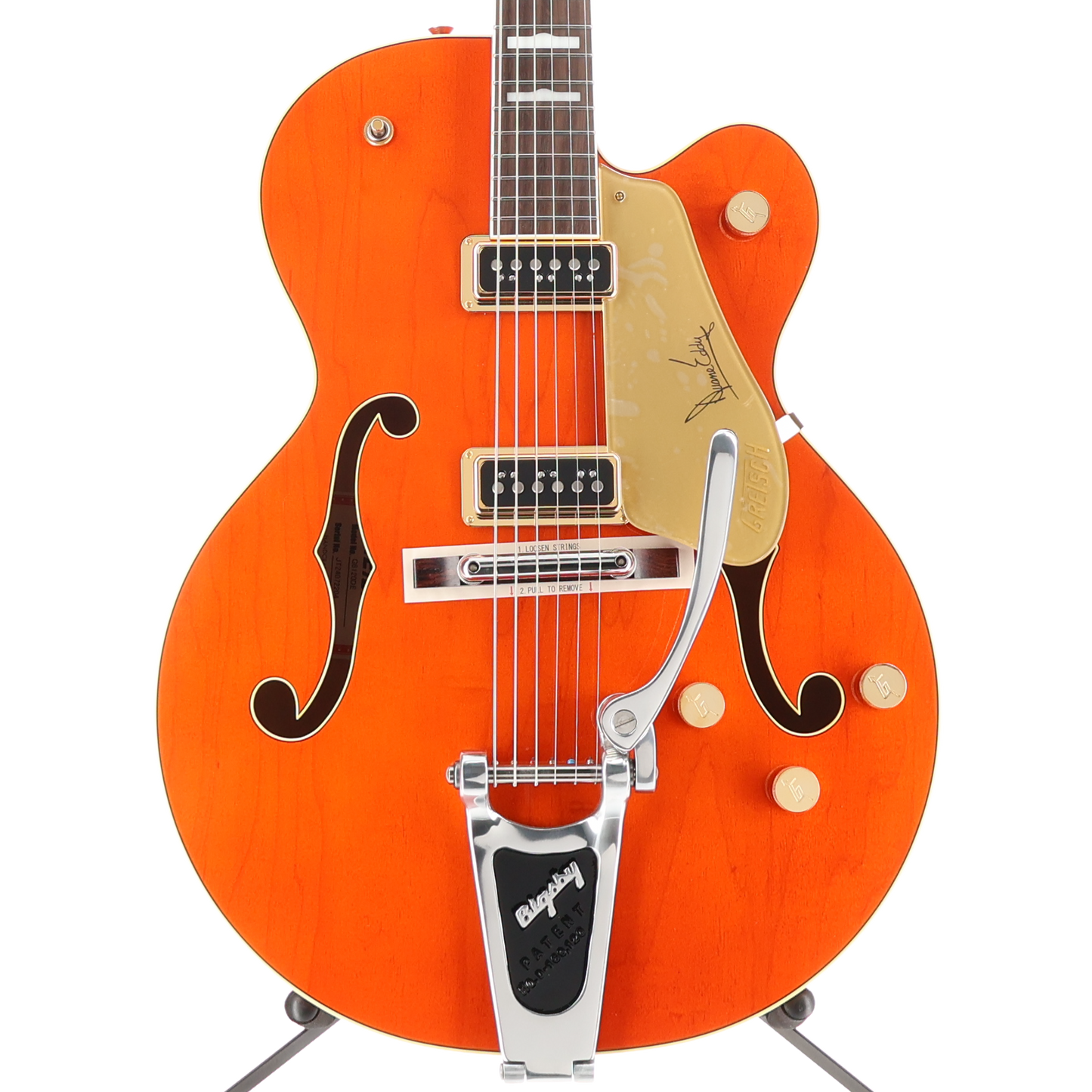 Gretsch G6120DE Duane Eddy Signature Hollow Body Bigsby - Desert Sunrise, Lacquer (M9) (72204)