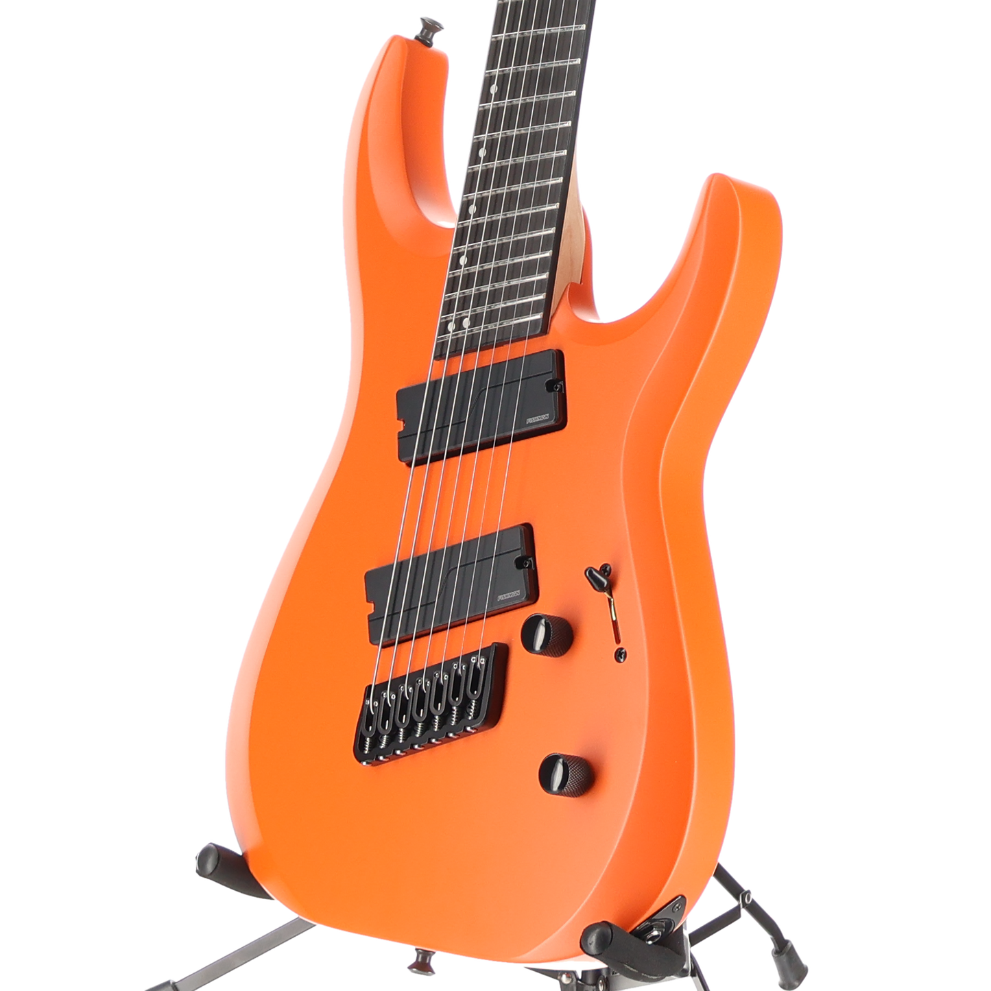 Jackson Pro Plus Series DK Modern HT7 MS, Ebony Fingerboard, Satin Orange Crush (P) (00602)