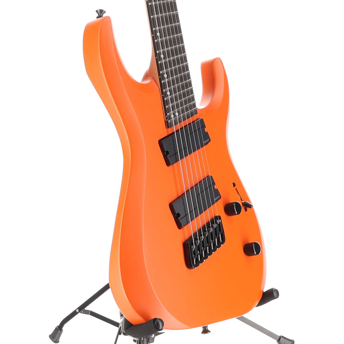 Jackson Pro Plus Series DK Modern HT7 MS, Ebony Fingerboard, Satin Orange Crush (P) (00626)