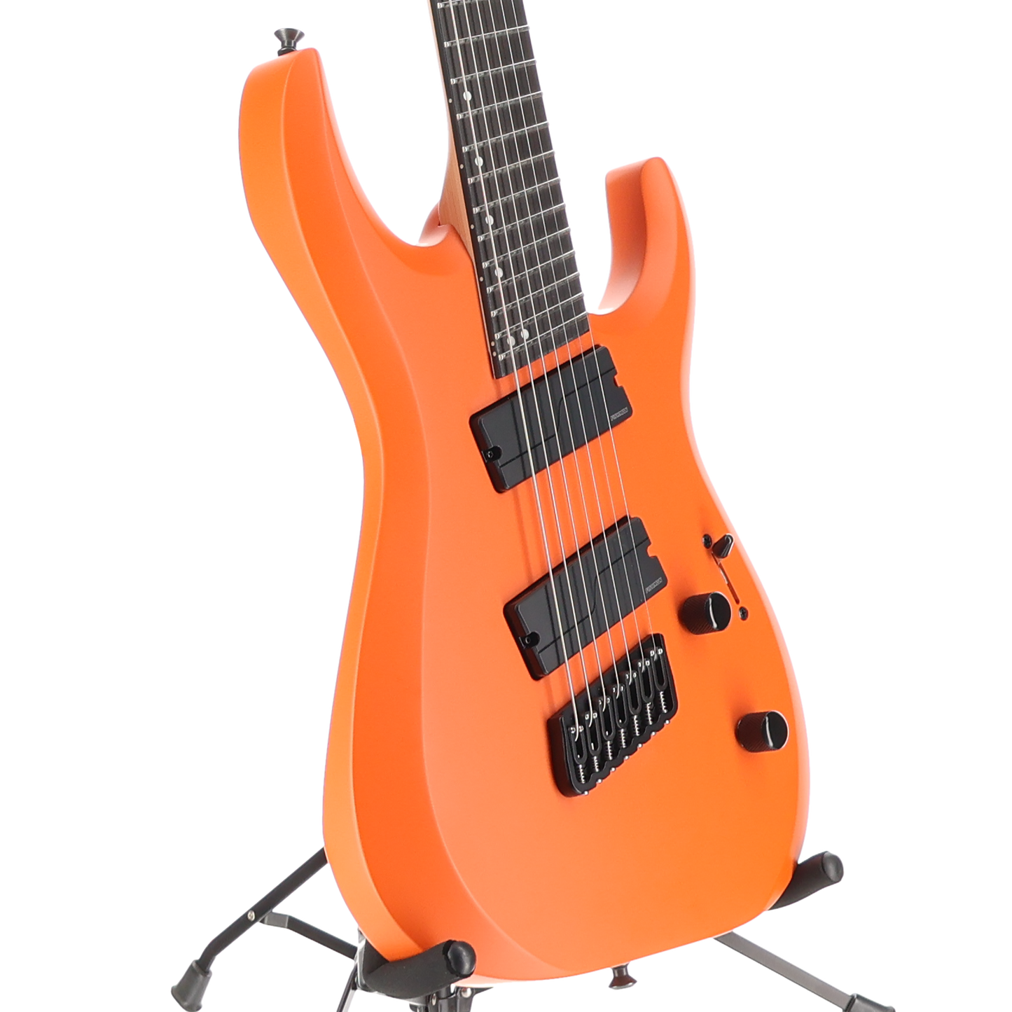 Jackson Pro Plus Series DK Modern HT7 MS, Ebony Fingerboard, Satin Orange Crush (AA12) (00609)