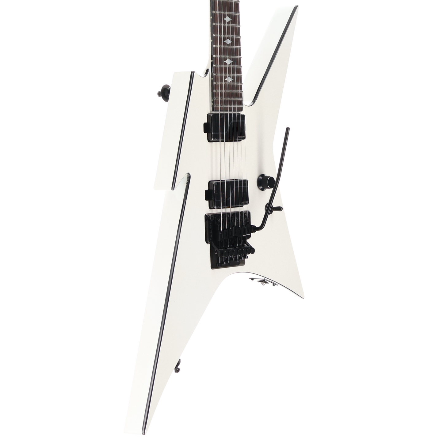 BC Rich Ironbird Extreme MK2, 7 string with Floyd Rose - Glitter White (SR) (40347)
