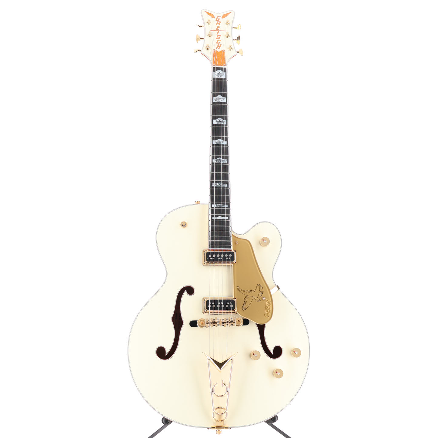 Gretsch G6136-55 Vintage Select Edition '55 Falcon Hollow Body with Cadillac Tailpiece - Vintage White Lacquer (RC2) (51286)