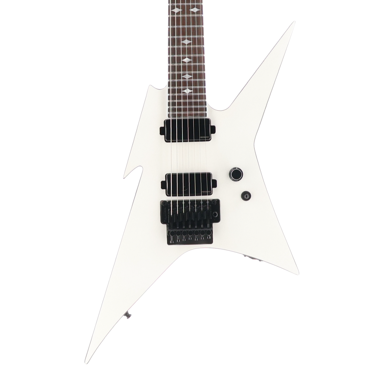 BC Rich Ironbird Extreme MK2, 7 String, Floyd Rose, Glitter White, Pro Setup (F2) (40149)