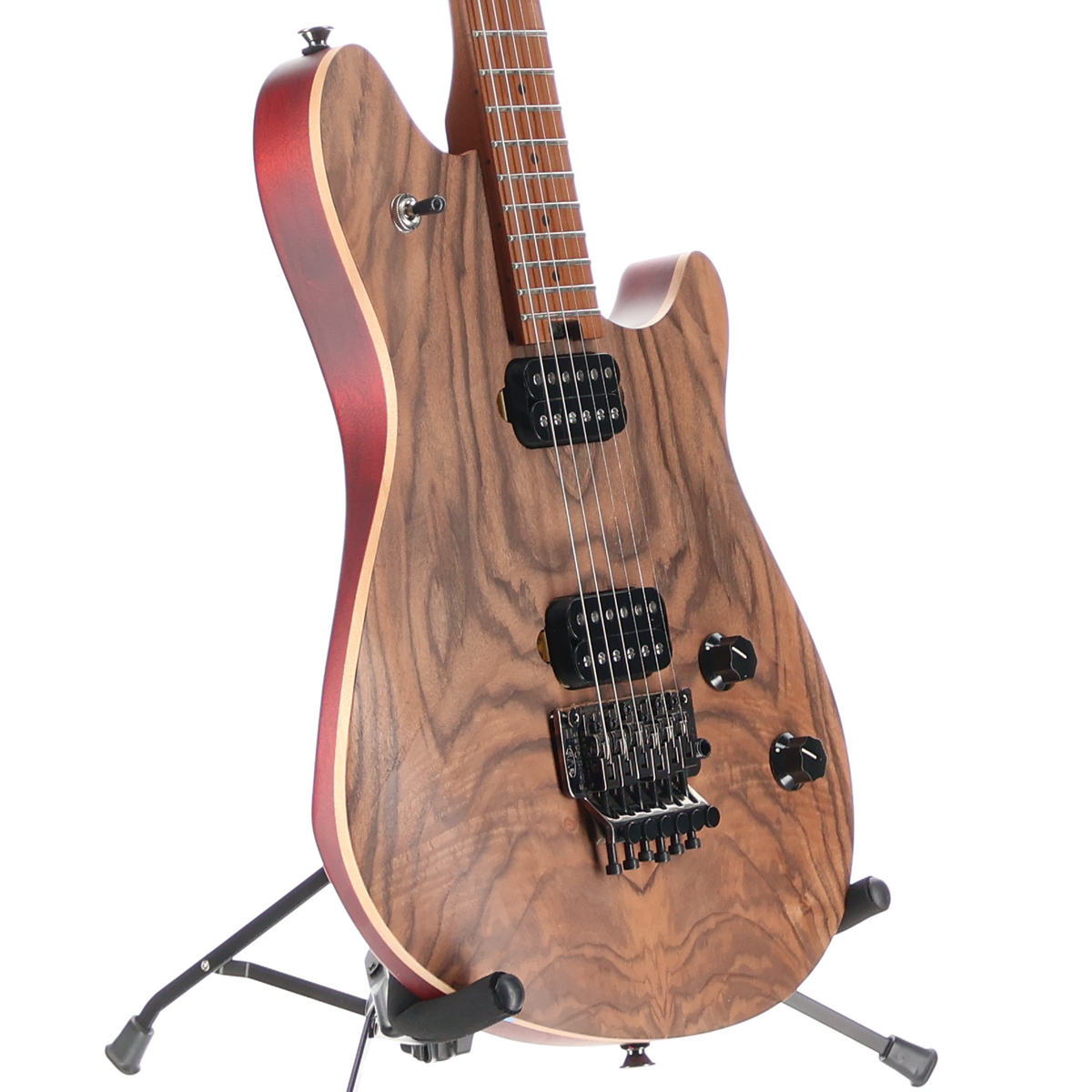 EVH Wolfgang WG Standard Exotic Black Walnut, Baked Maple Fingerboard, Natural (02511)