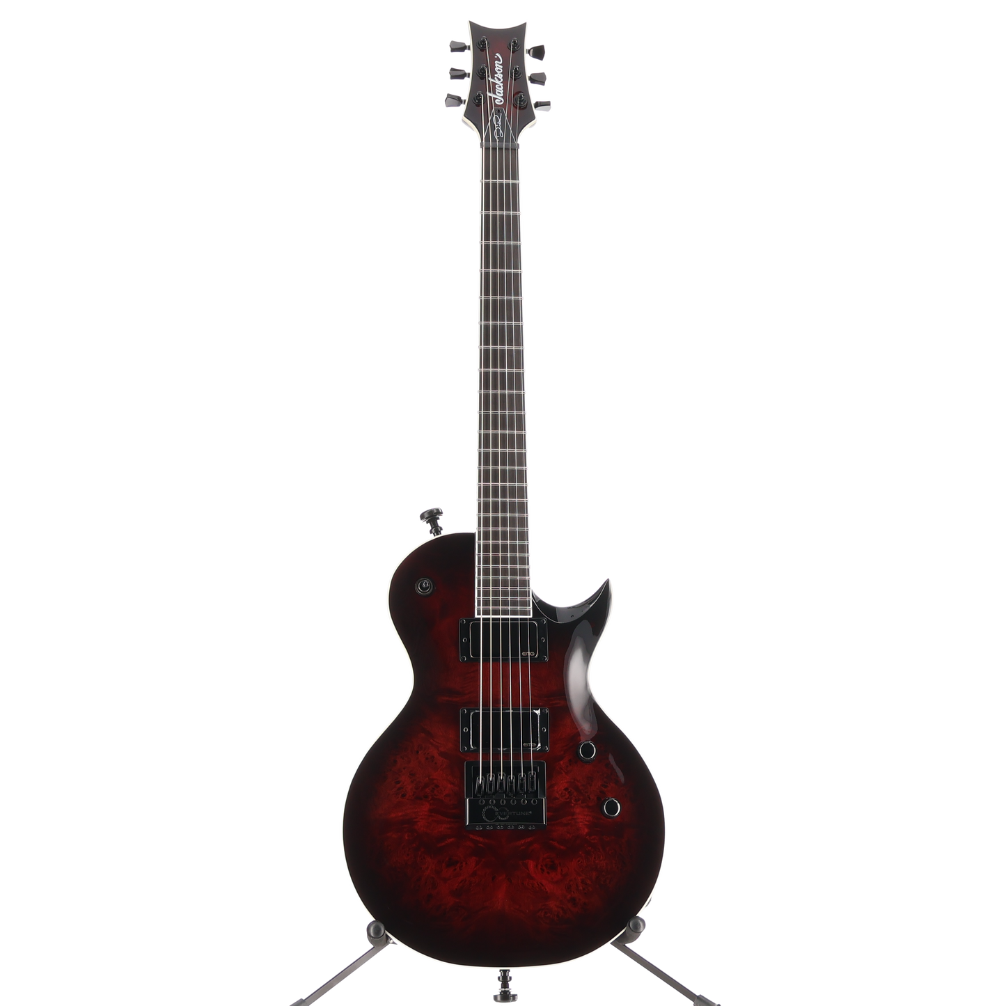 Jackson Pro Series Signature Diamond Rowe DR12MG EVTN6, Ebony Fingerboard, Dark Rose (P) (00964)