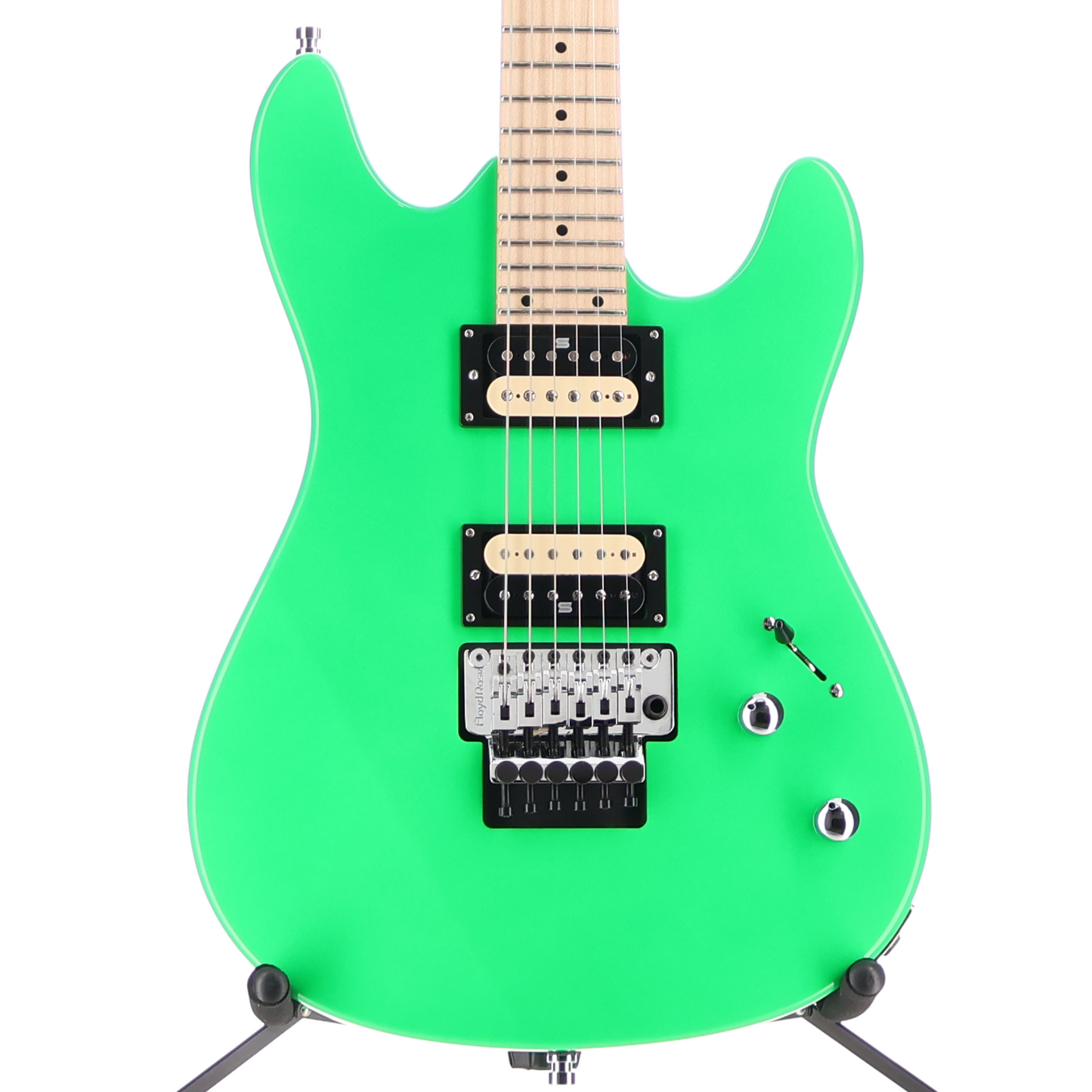 Framus Masterbuilt Custom Shop Diablo Progressive X - Solid "Day Glow" Green High Polish - 17-3700 (P1) (77817)