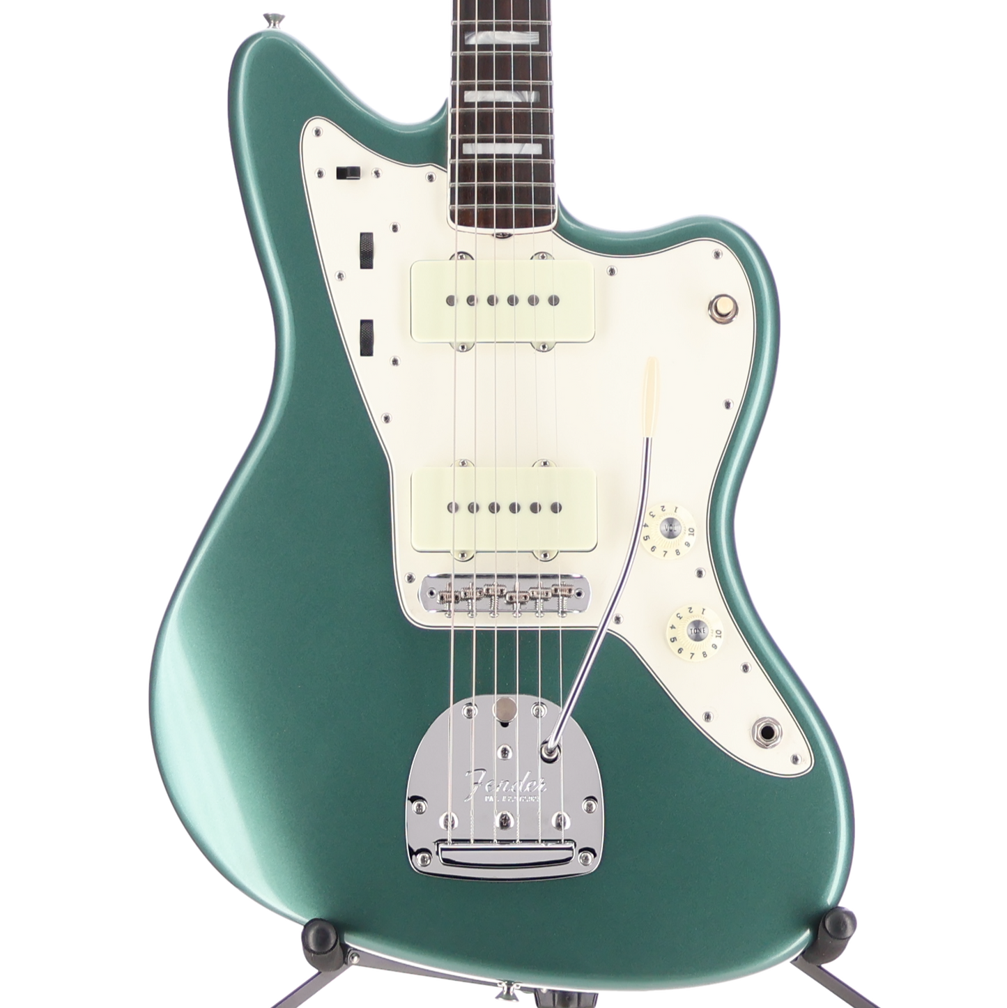 Fender American Vintage II 1966 Jazzmaster, Rosewood Fingerboard, Sherwood Green Metallic (P2) (49880)