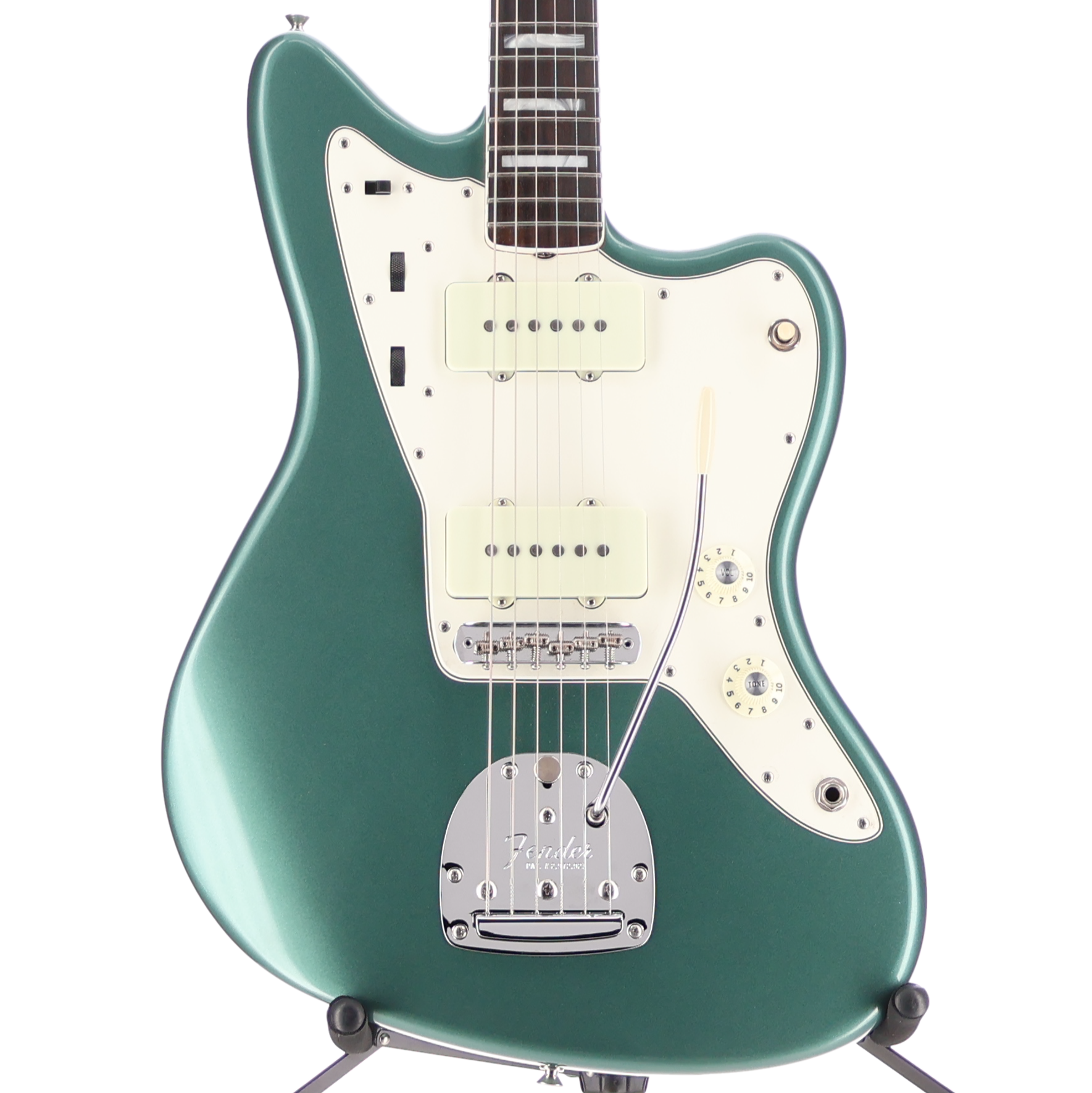 Fender American Vintage II 1966 Jazzmaster, Rosewood Fingerboard, Sherwood Green Metallic (P2) (49880)