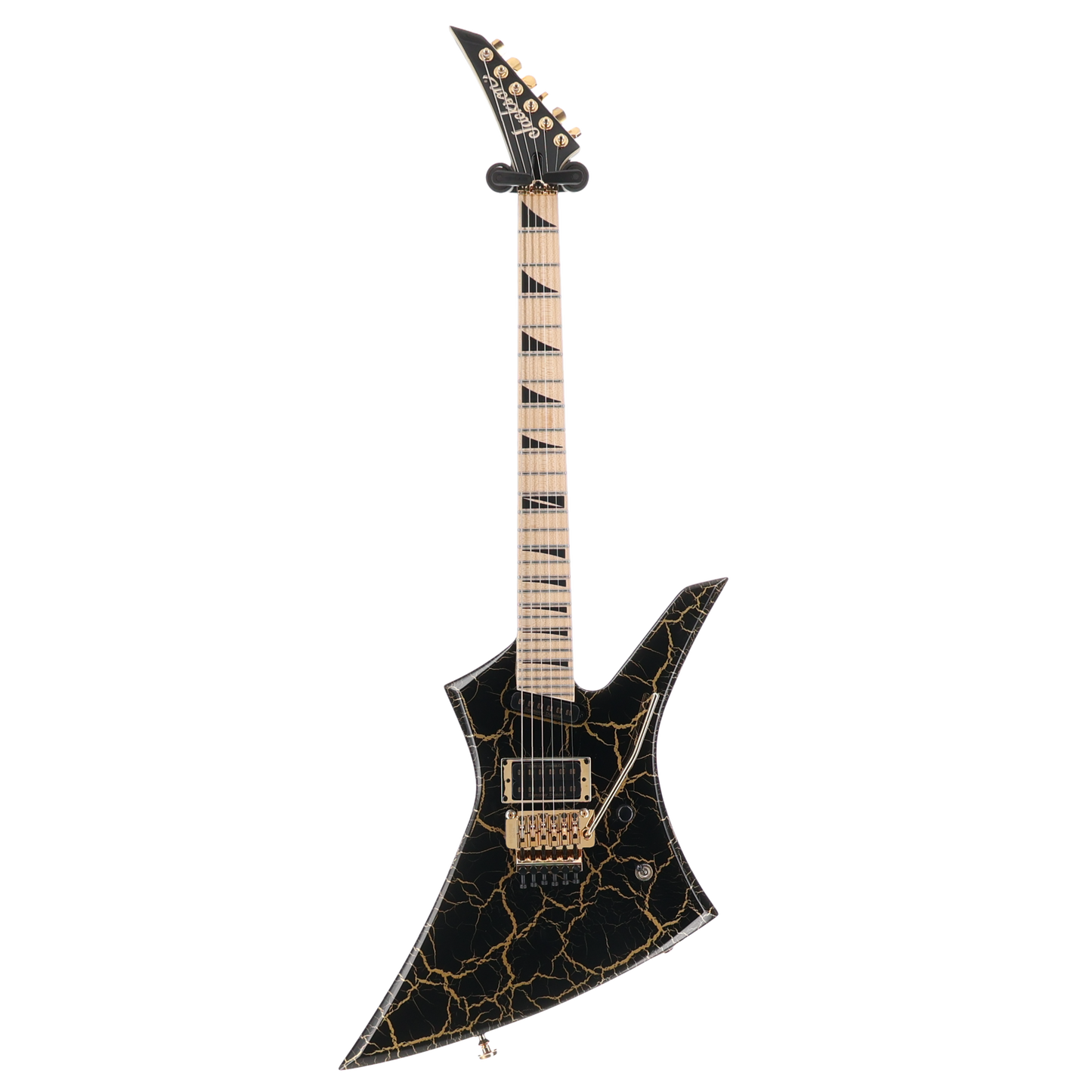Jackson Pro Plus Series Signature Brandon Ellis Kelly KE27, Maple Fingerboard, Gold Crackle (S11) (01204)