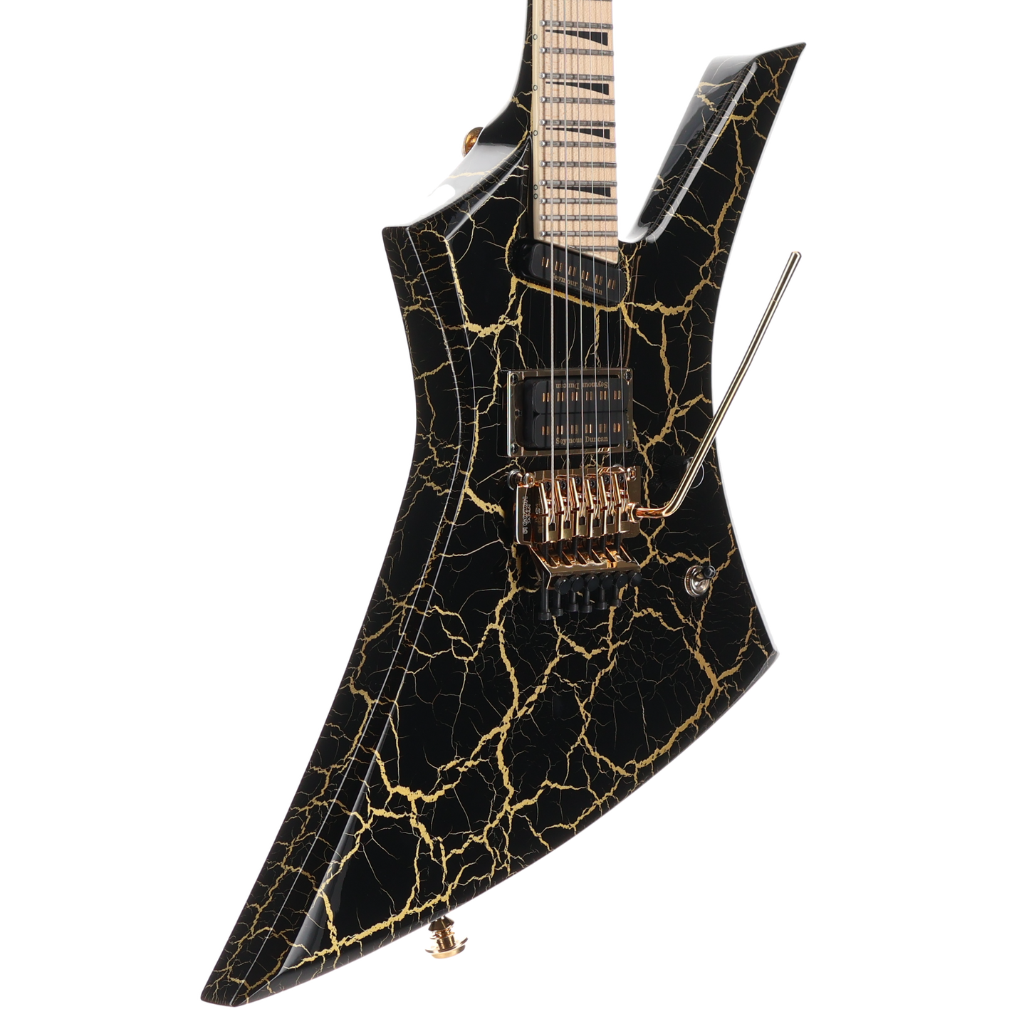 Jackson Pro Plus Series Signature Brandon Ellis Kelly KE27, Maple Fingerboard, Gold Crackle (S11) (01204)