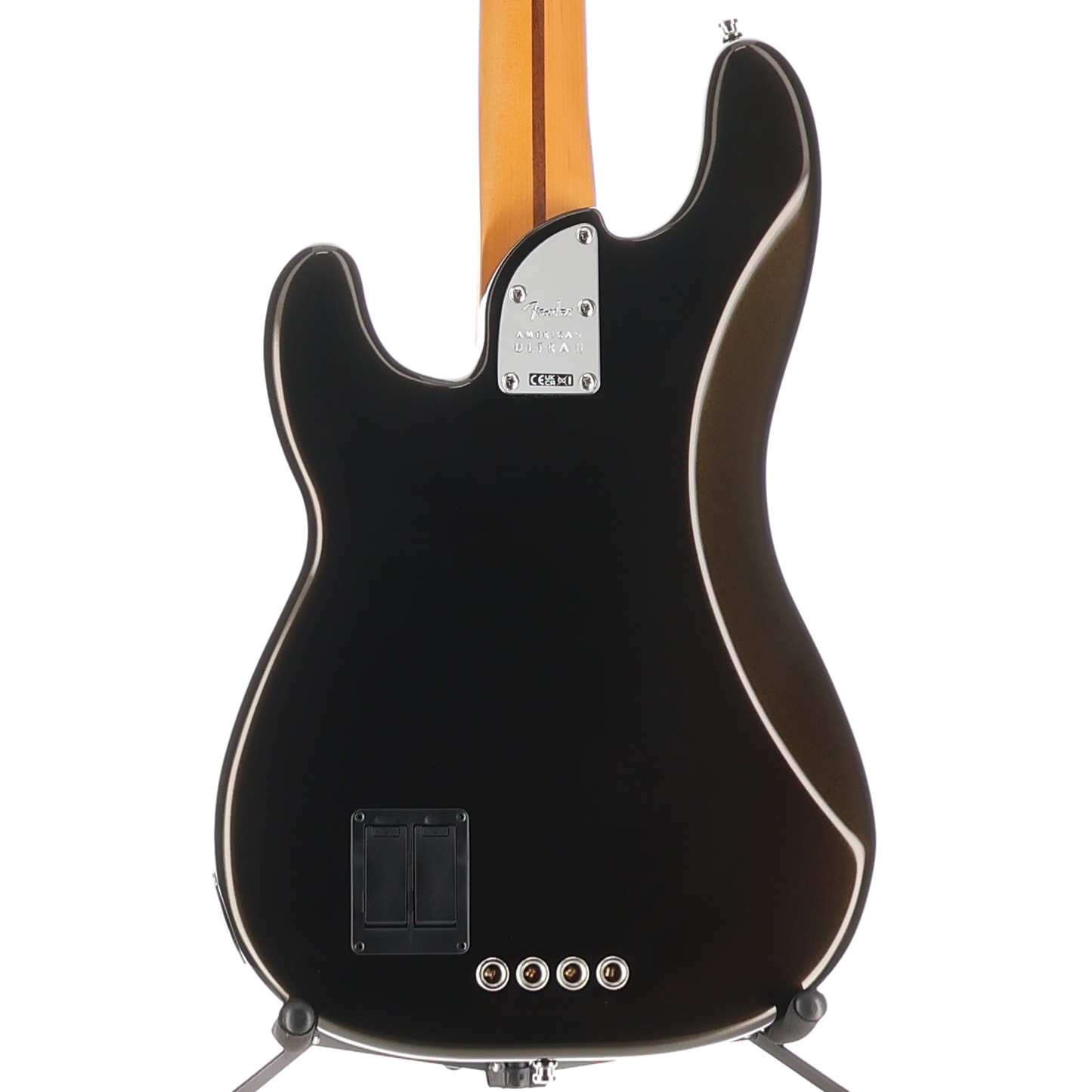 Fender American Ultra II Precision Bass®, Ebony Fingerboard, Texas Tea (P2) (02768)