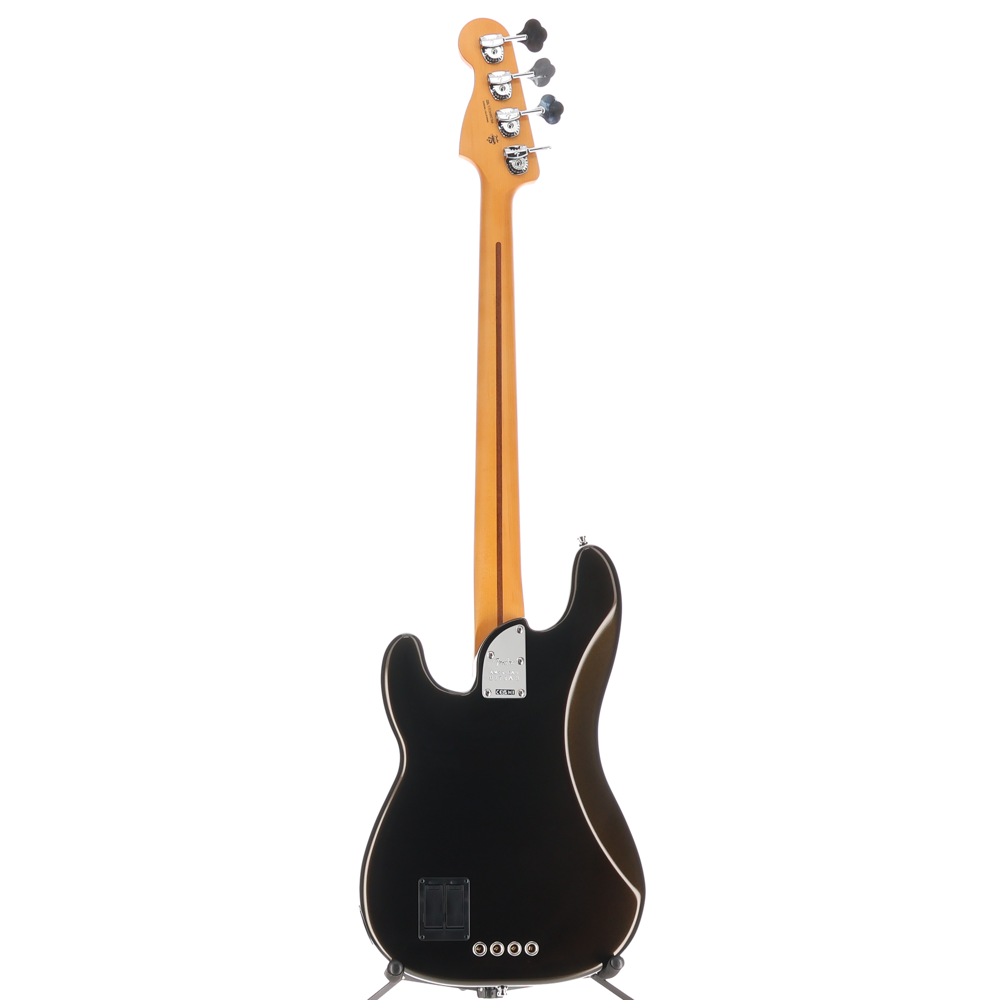 Fender American Ultra II Precision Bass®, Ebony Fingerboard, Texas Tea (P2) (02768)