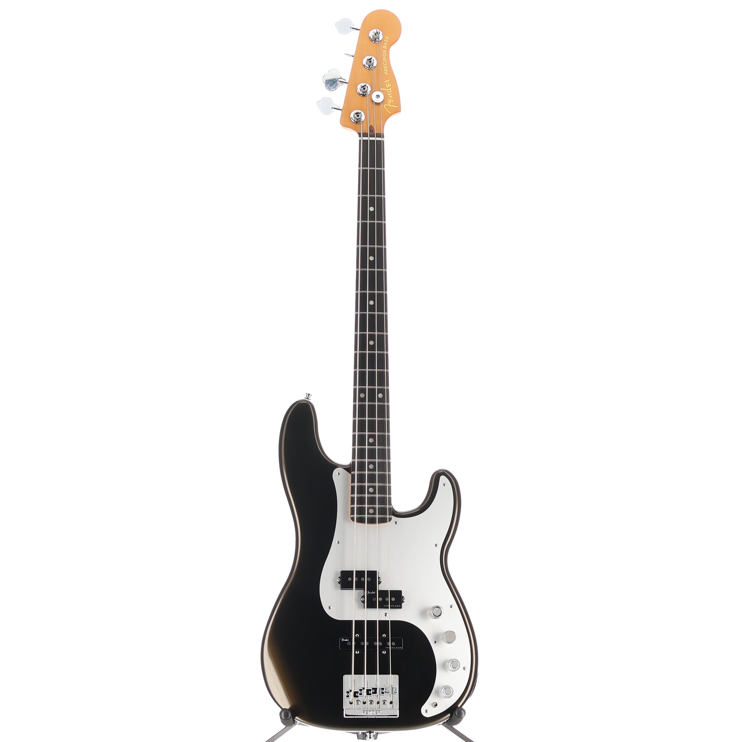 Fender American Ultra II Precision Bass®, Ebony Fingerboard, Texas Tea (P2) (02768)