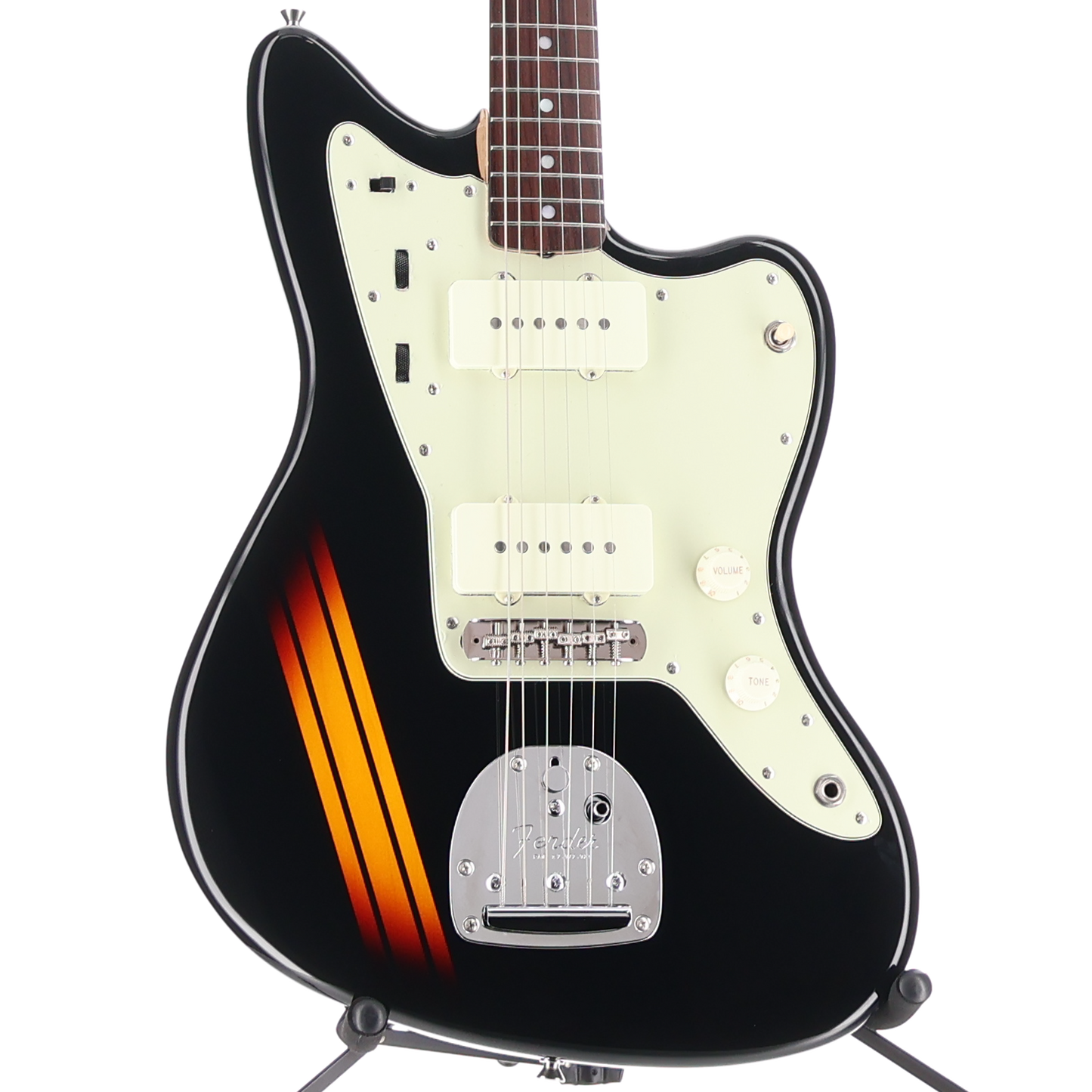 Fender MIJ Traditional 2025 Collection, 60s Jazzmaster Competition Black 3 Color Sunburst (P1) (22626)