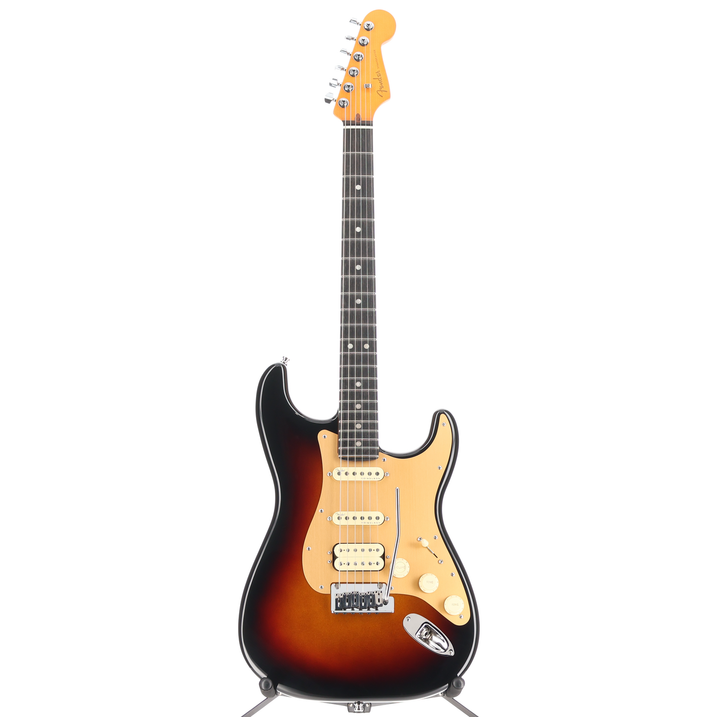 Fender American Ultra II Stratocaster HSS, Ebony Fingerboard, Ultraburst (P2) (05161)