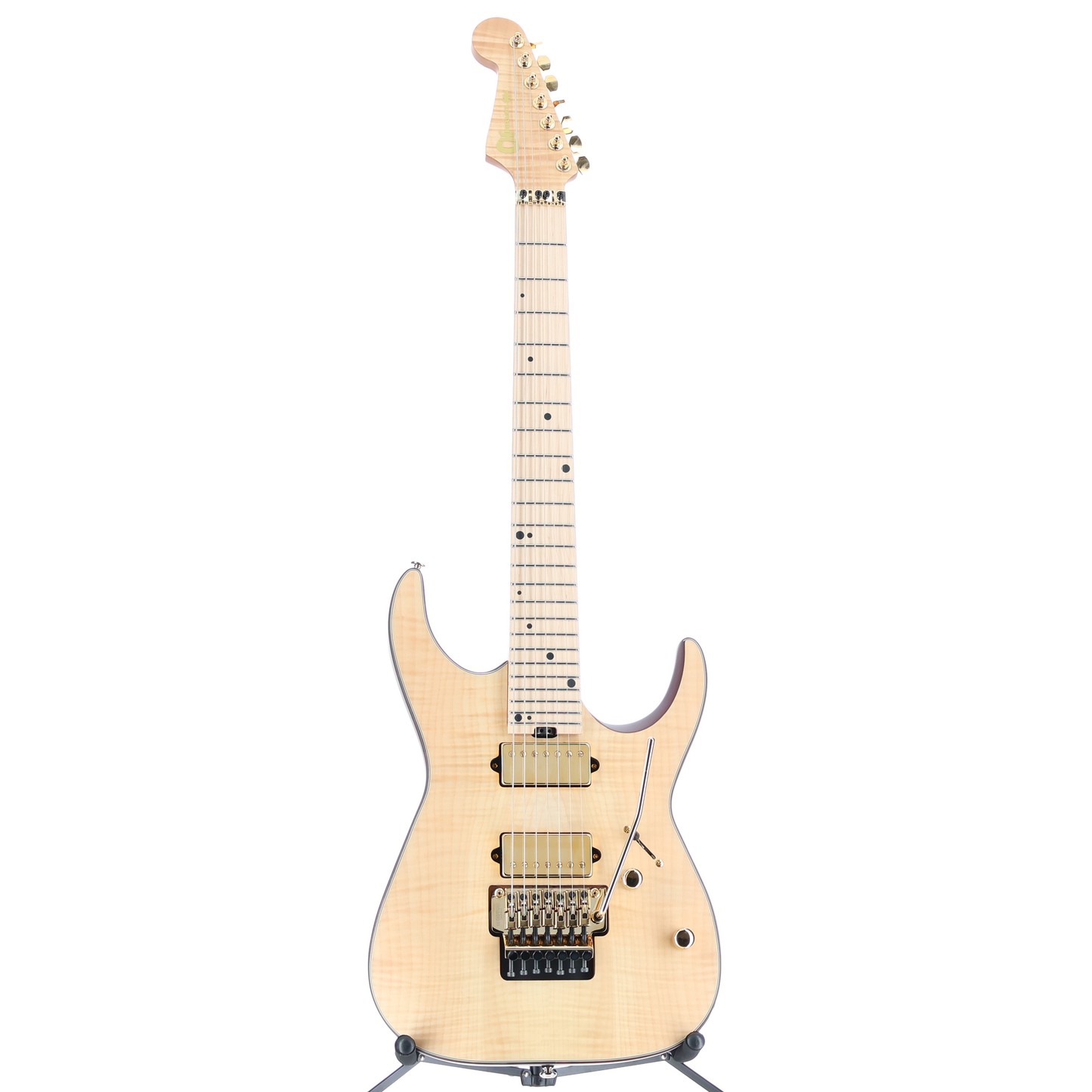 Charvel Angel Vivaldi Signature Pro-Mod DK24 GT7 HH, Maple Fingerboard, Natural (P1) (00368)
