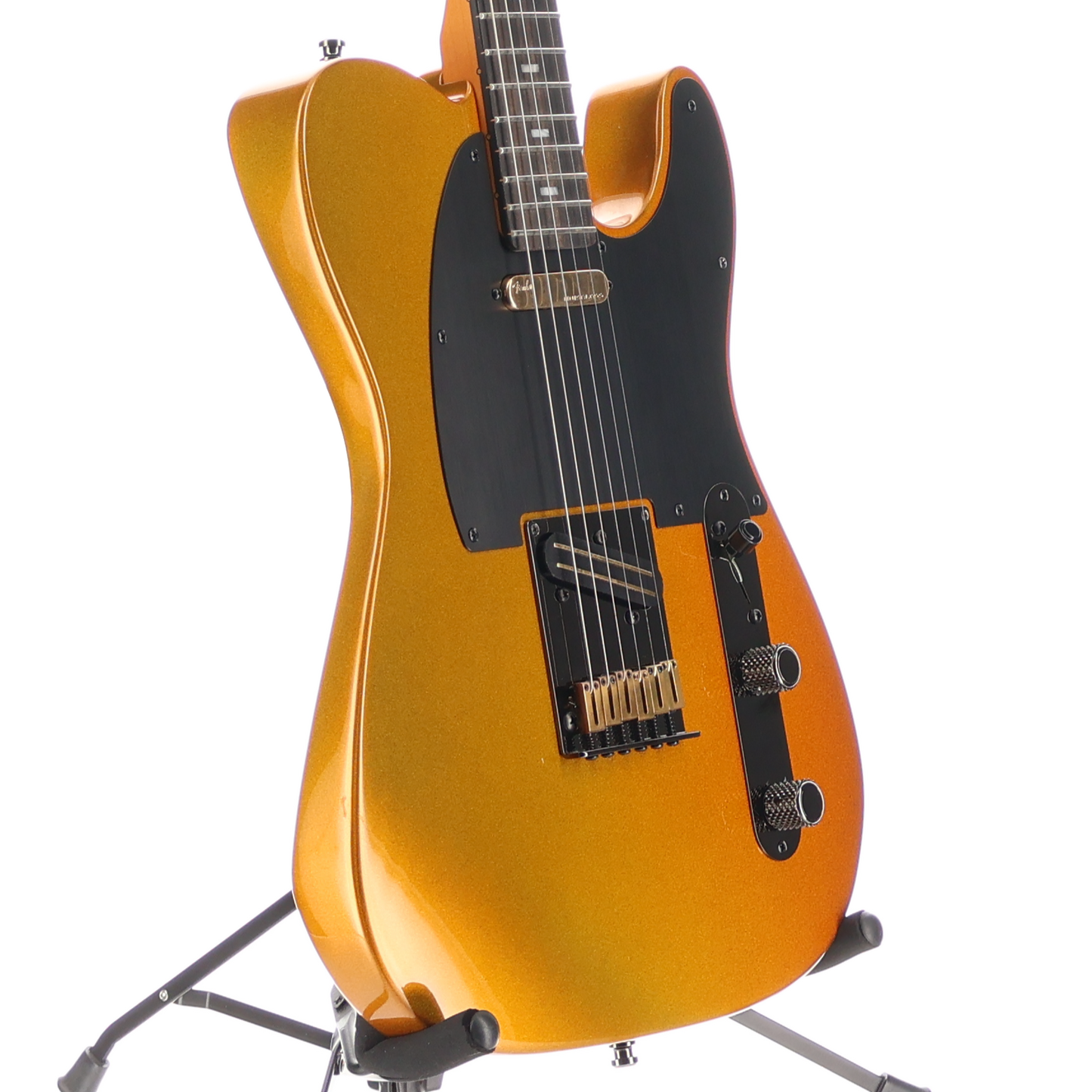 Fender 75th Anniversary American Ultra II Telecaster, Ebony Fingerboard, Liquid Gold (01971)