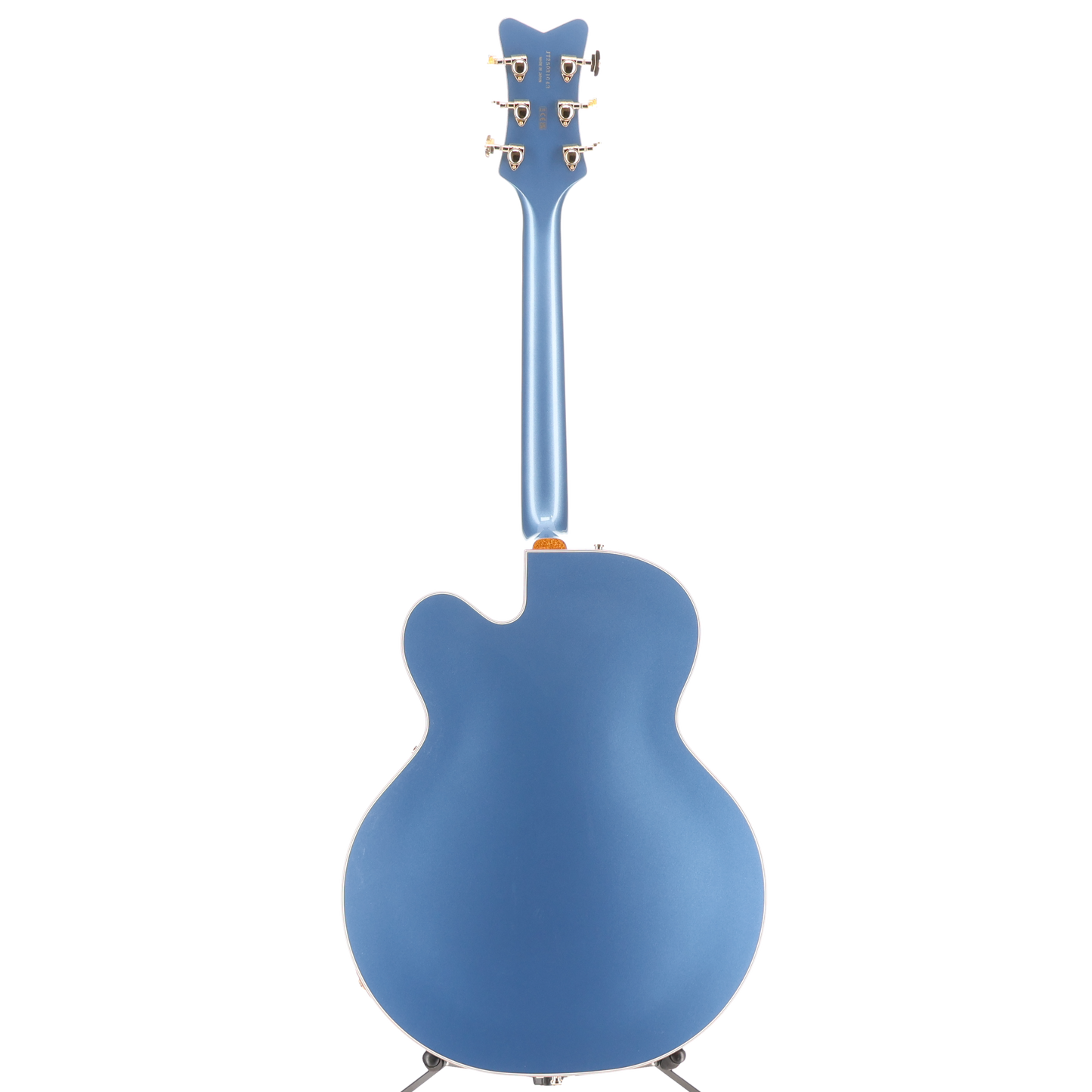 Gretsch Falcon Hollow Body String-Thru Bigsby Gold Hardware Ebony Fingerboard Cerulean Smoke (E4) (31043)
