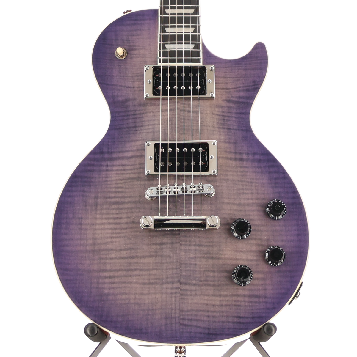 Epiphone Les Paul Modern Figured Purple Burst - Mighty Mite Motherbucker Pickup Mod (H3) (18043)