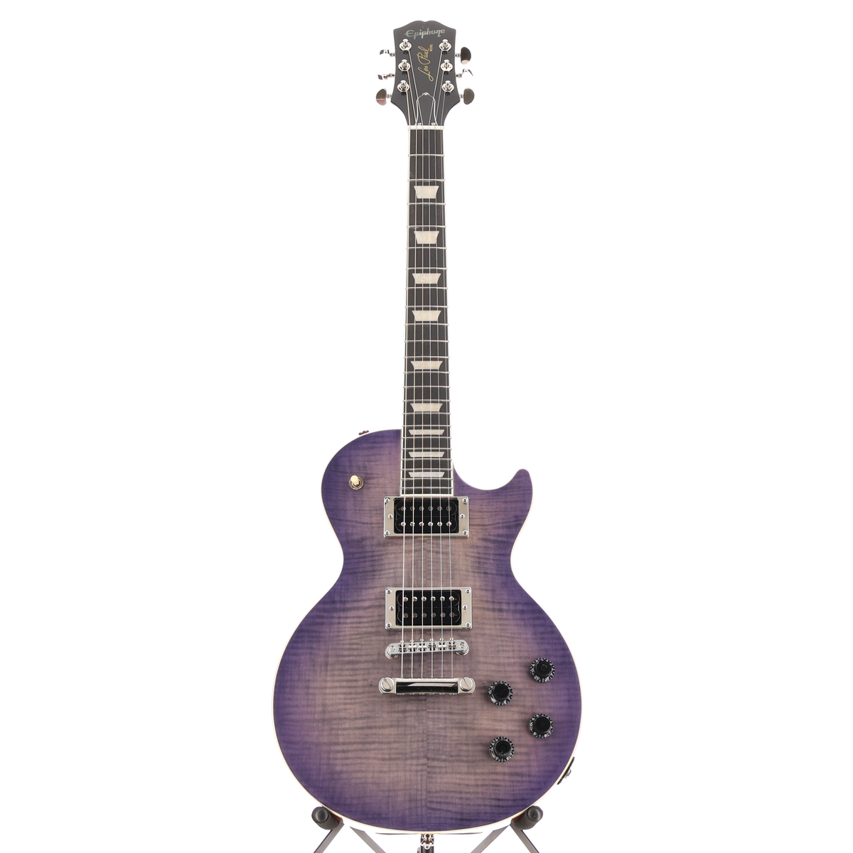Epiphone Les Paul Modern Figured Purple Burst - Mighty Mite Motherbucker Pickup Mod (H3) (18043)