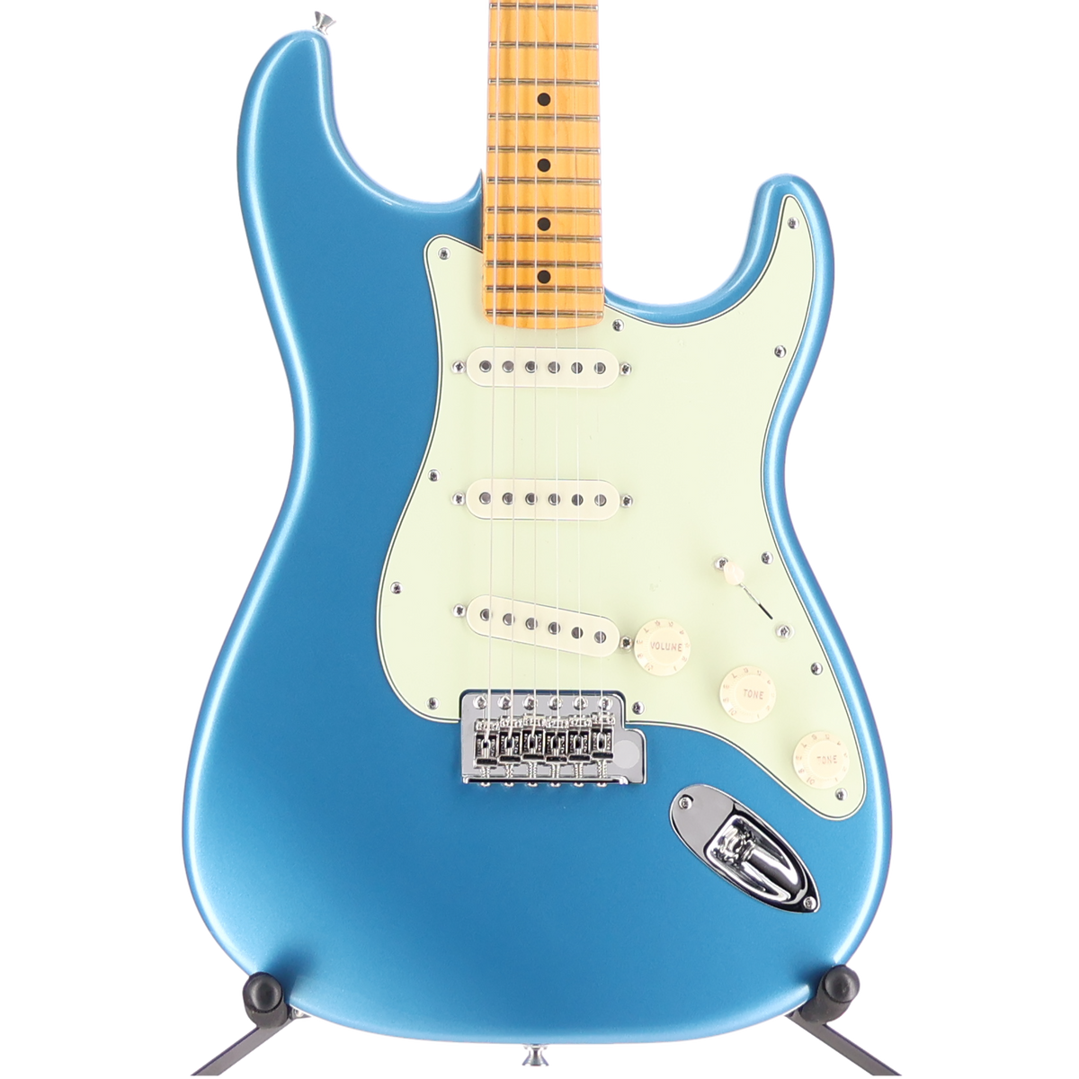 Fender American Professional Classic Stratocaster® - Faded Lake Placid Blue (E7) (19646)
