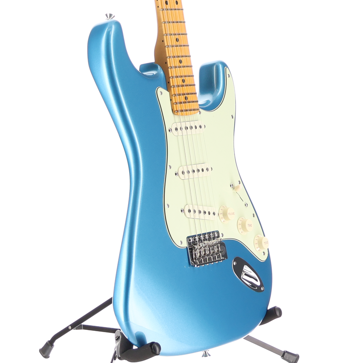 Fender American Professional Classic Stratocaster® - Faded Lake Placid Blue (E7) (19646)