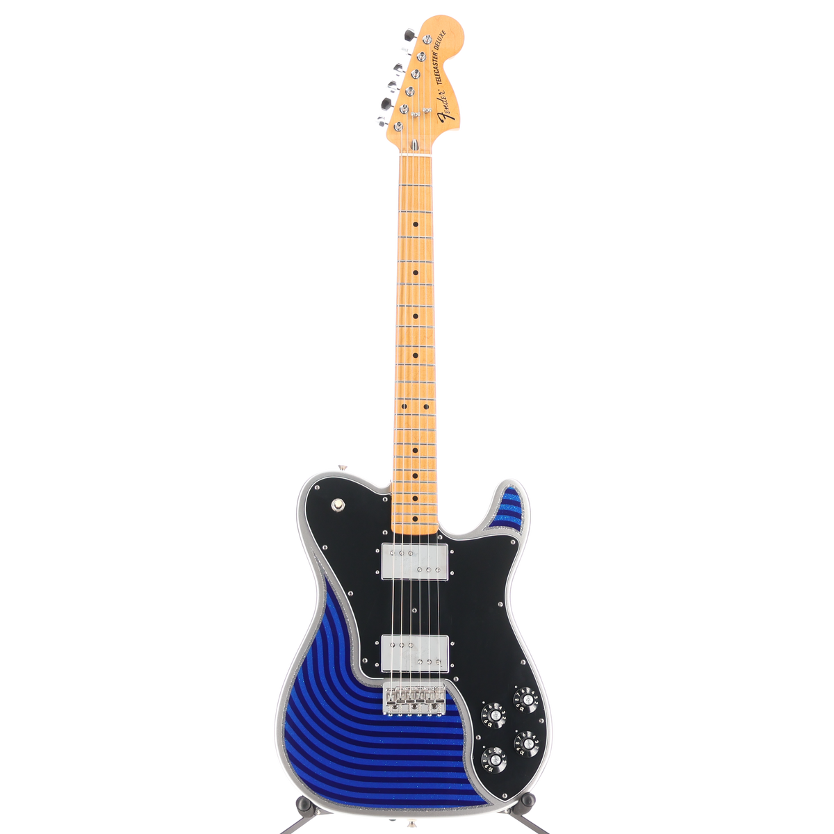 Fender Vintera 70S Tele Deluxe BLue Orion Silver Custom Paint (H11) (44357)
