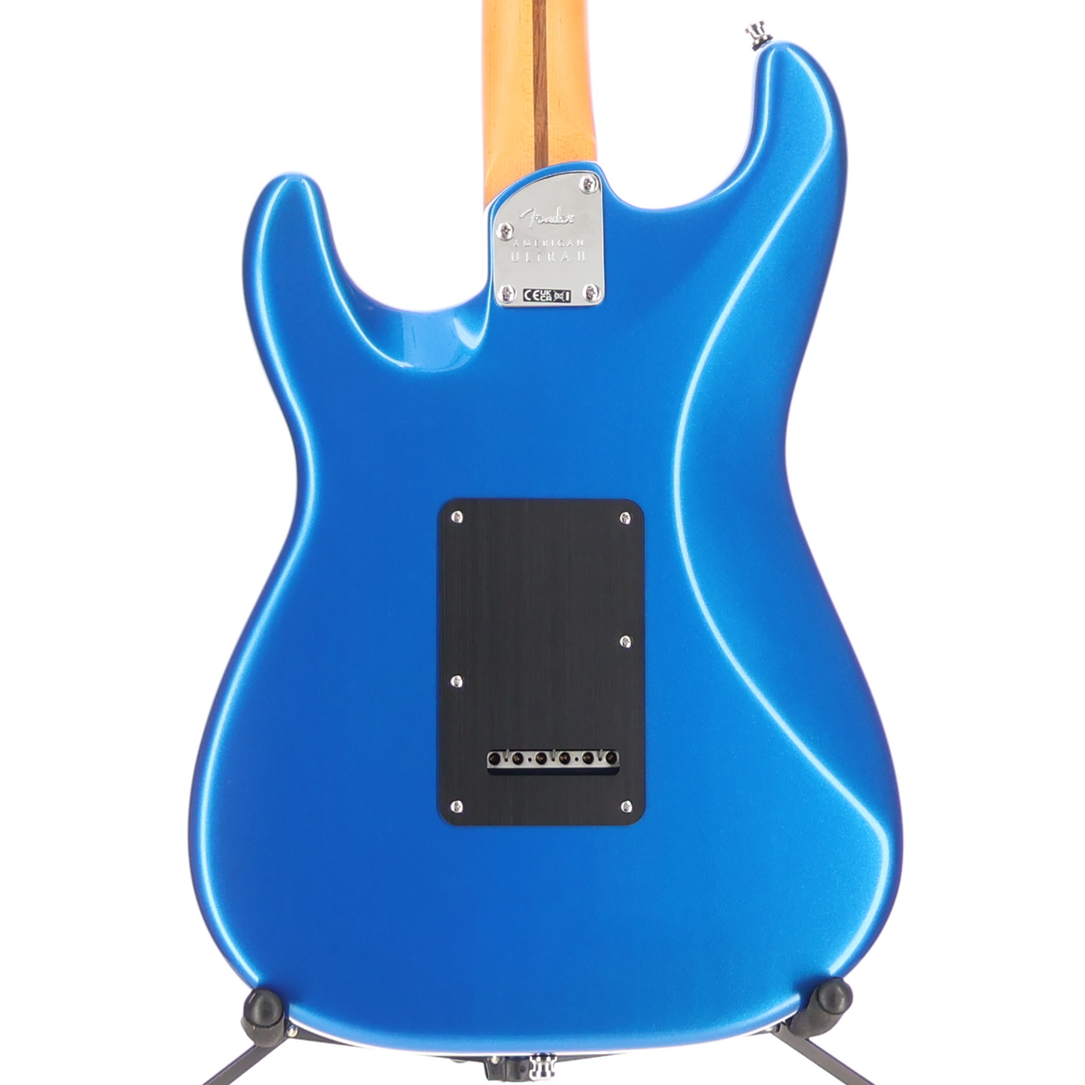 Fender American Ultra II Stratocaster, Ebony Fingerboard,  Noble Blue (M6) (20637)