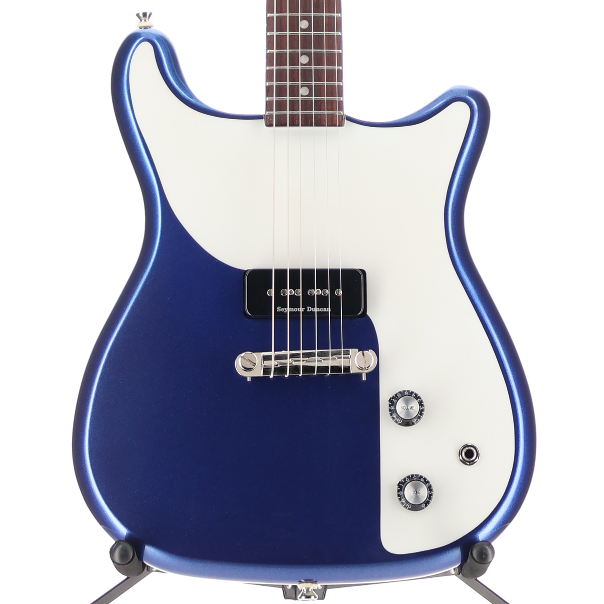 Epiphone Coronet '66 Electric Guitar Custom painted Lapis Blue Metallic w/ Duncan P-90 MOD (C12) (89003)