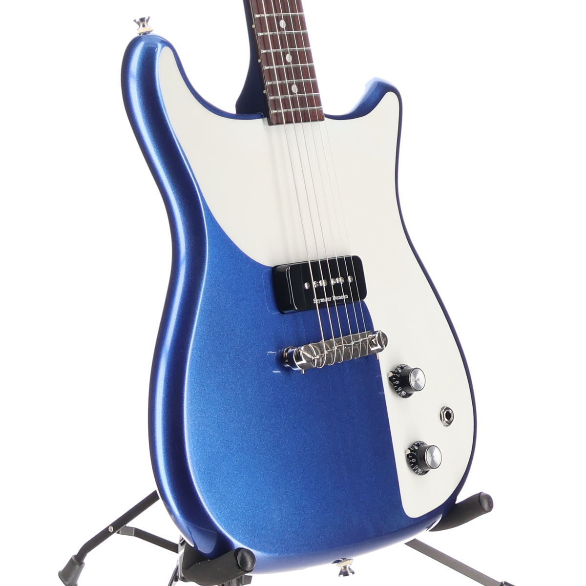 Epiphone Coronet '66 Electric Guitar Custom painted Lapis Blue Metallic w/ Duncan P-90 MOD (C12) (89003)