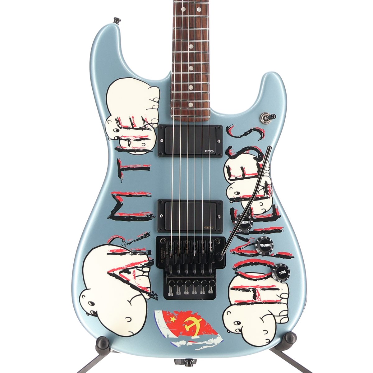 Fender Fender Tom Morello "Arm The Homeless", Blue Ice Metallic (0842) (A13) (00842)