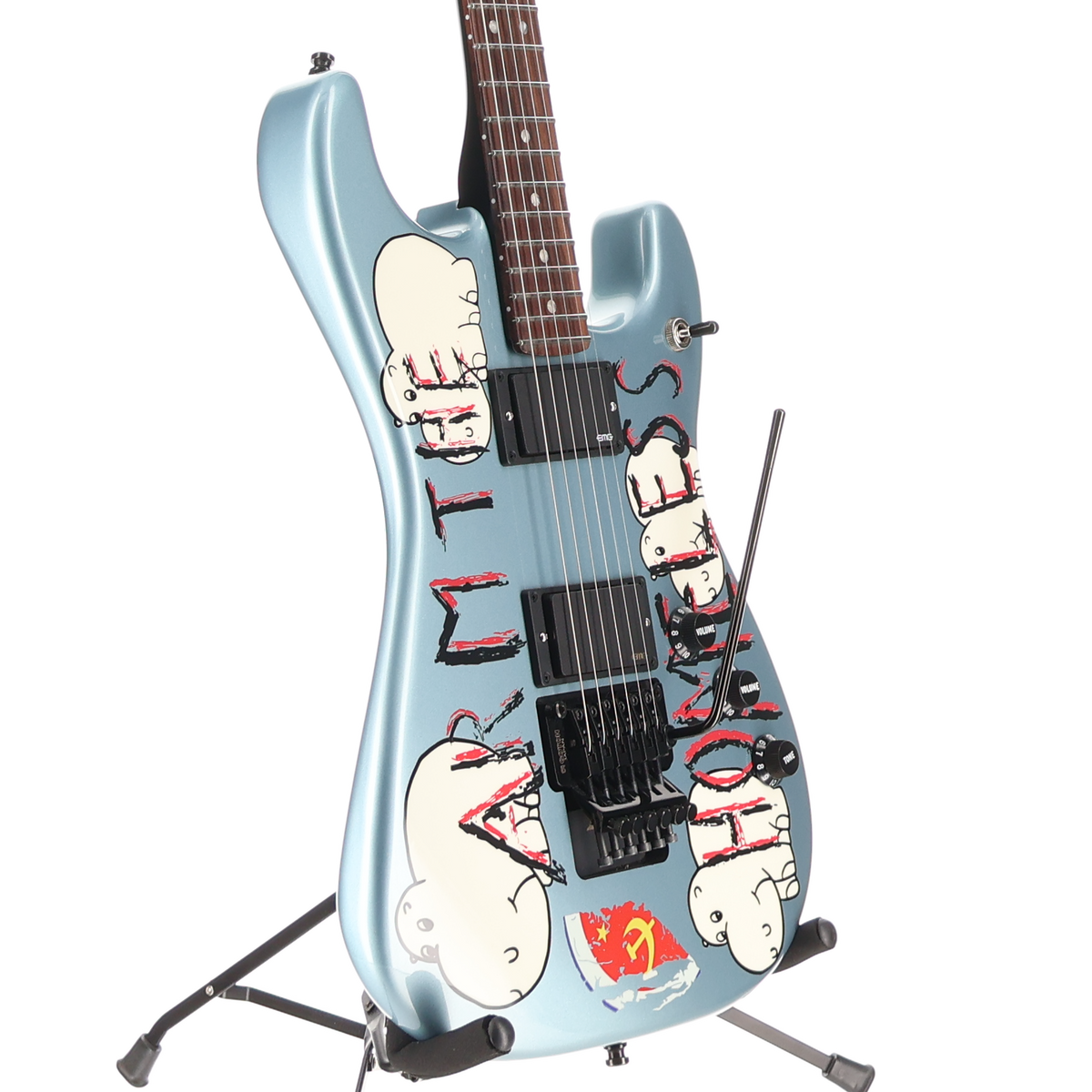 Fender Fender Tom Morello "Arm The Homeless", Blue Ice Metallic (0842) (A13) (00842)