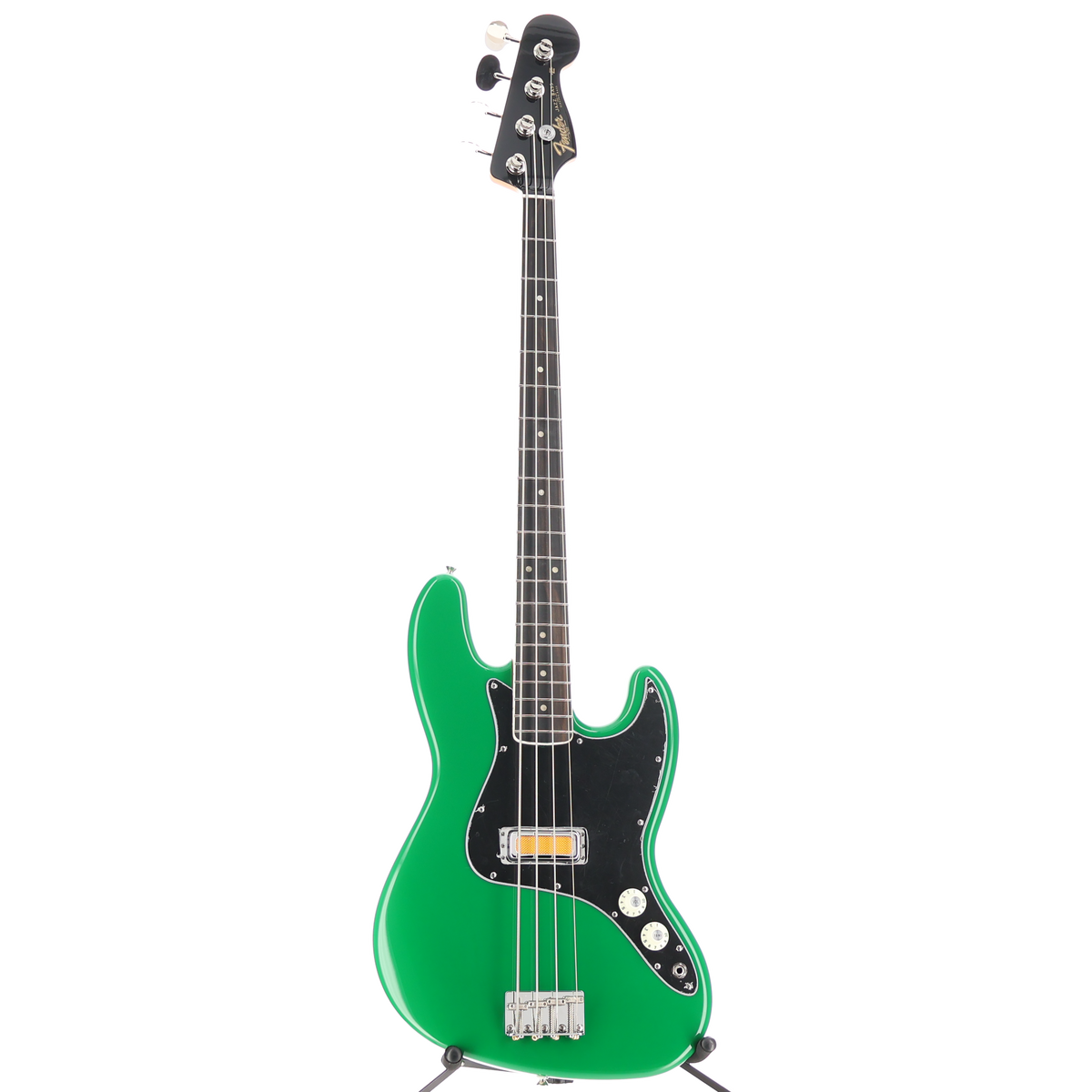 Fender Fender Gold Foil Jazz Bass Green Neon Custom Paint (1559) (A8) (11559)