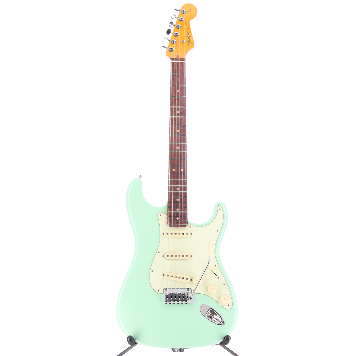 Fender Fender American Ultra Luxe Vintage '60s Stratocaster, Surf Green (2021) (D9) (02021)