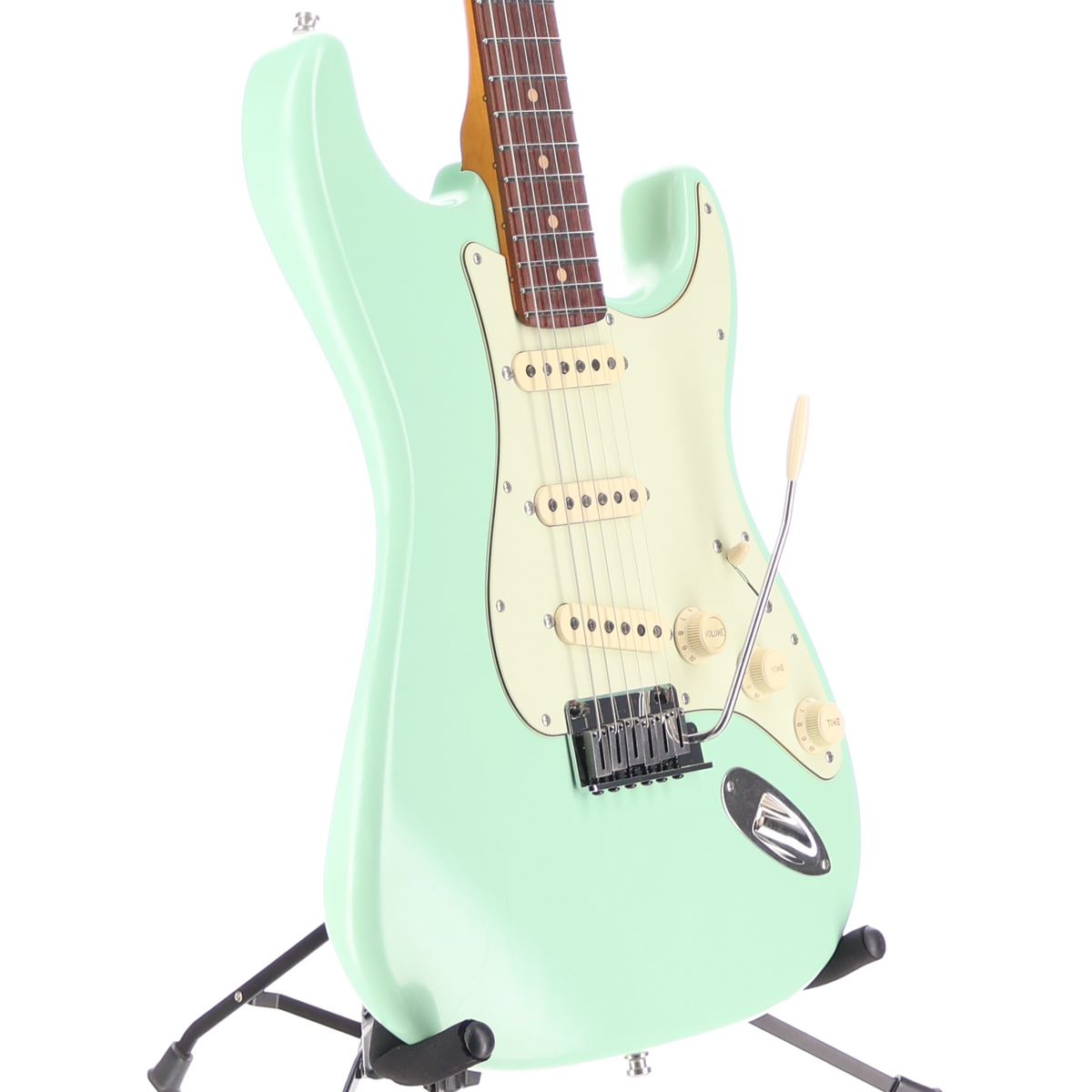 Fender Fender American Ultra Luxe Vintage '60s Stratocaster, Surf Green (2021) (D9) (02021)