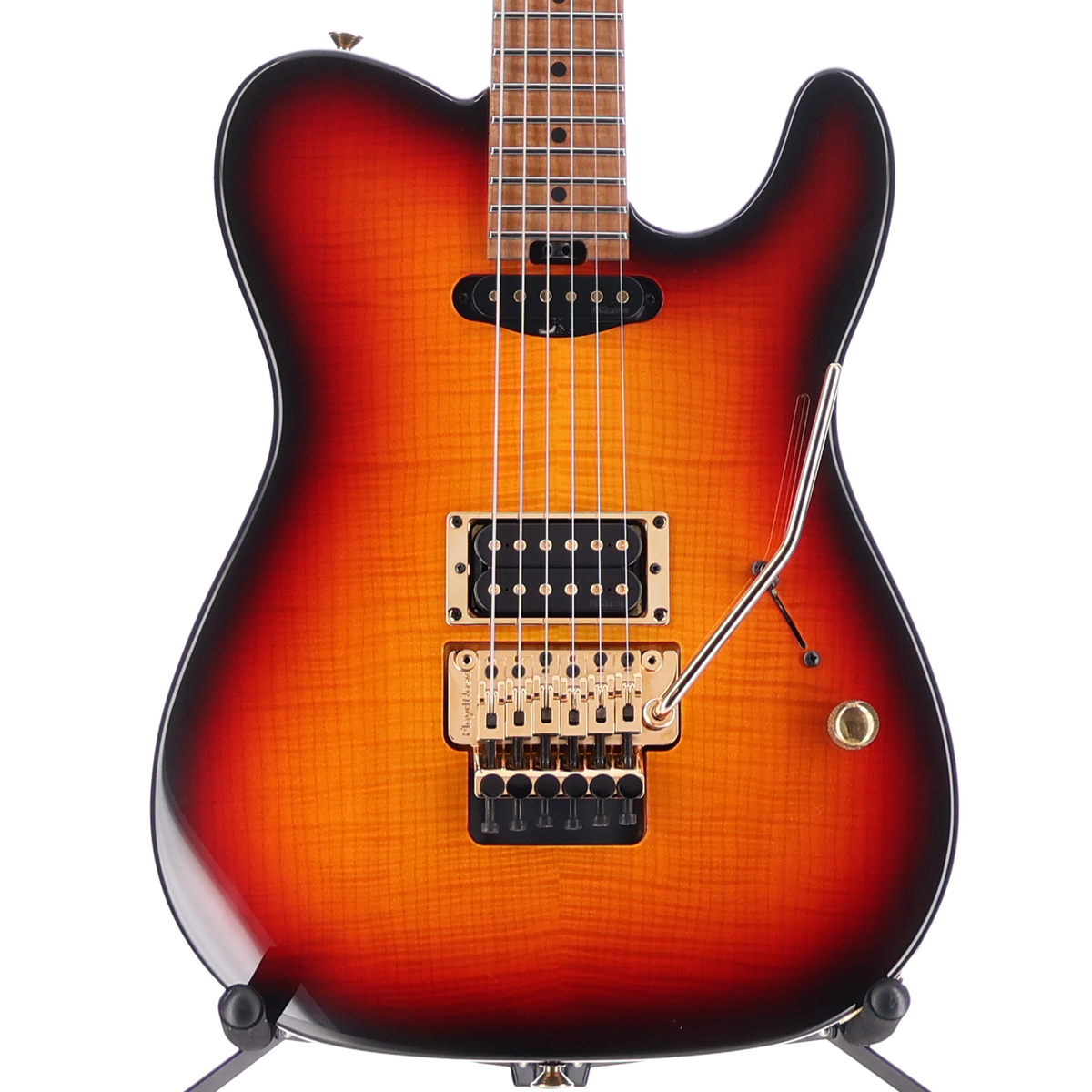 Charvel Custom Shop Custom Shop Select ST2 HS FR 3 Tone Sunburst (Y12) (14511)