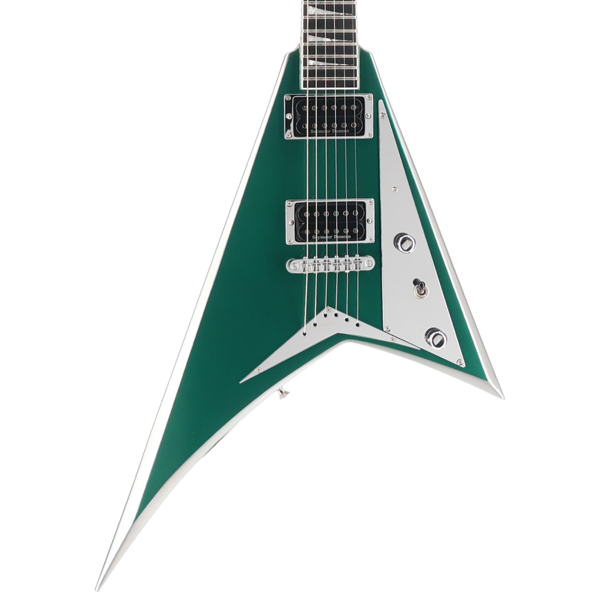 Jackson RRT5 Randy Roads V Custom Paint - Sherwood Green/ Silver (A5) (03025)