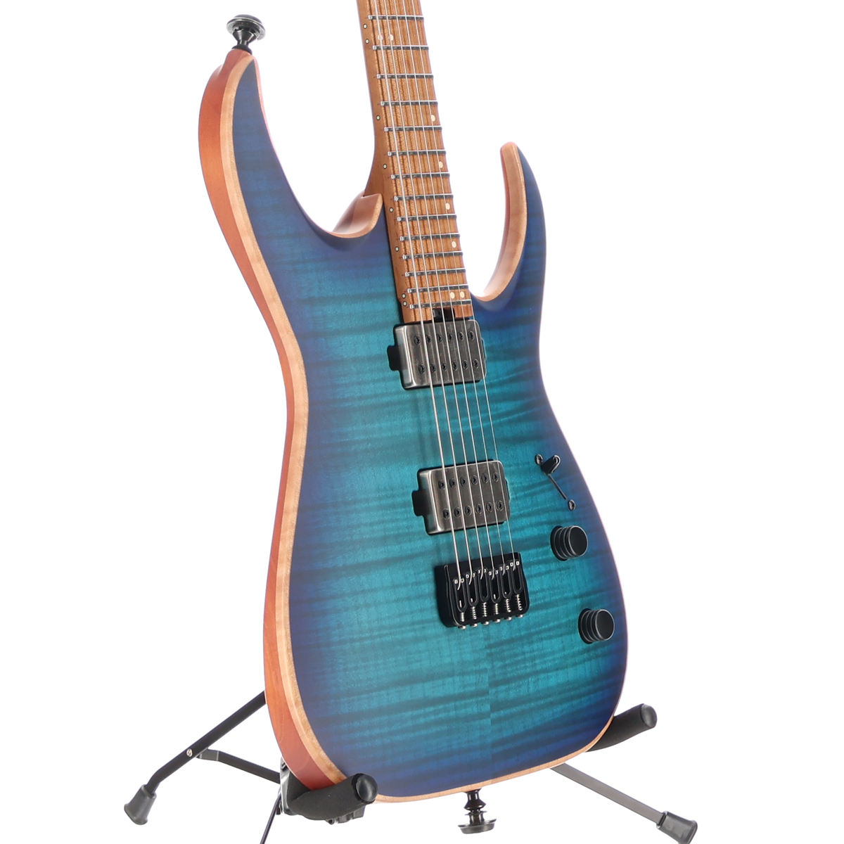 Jackson Custom Shop Custom Shop USA Signature Misha Mansoor Juggernaut HT6FM Satin Laguna Burst (RC2) (10757)