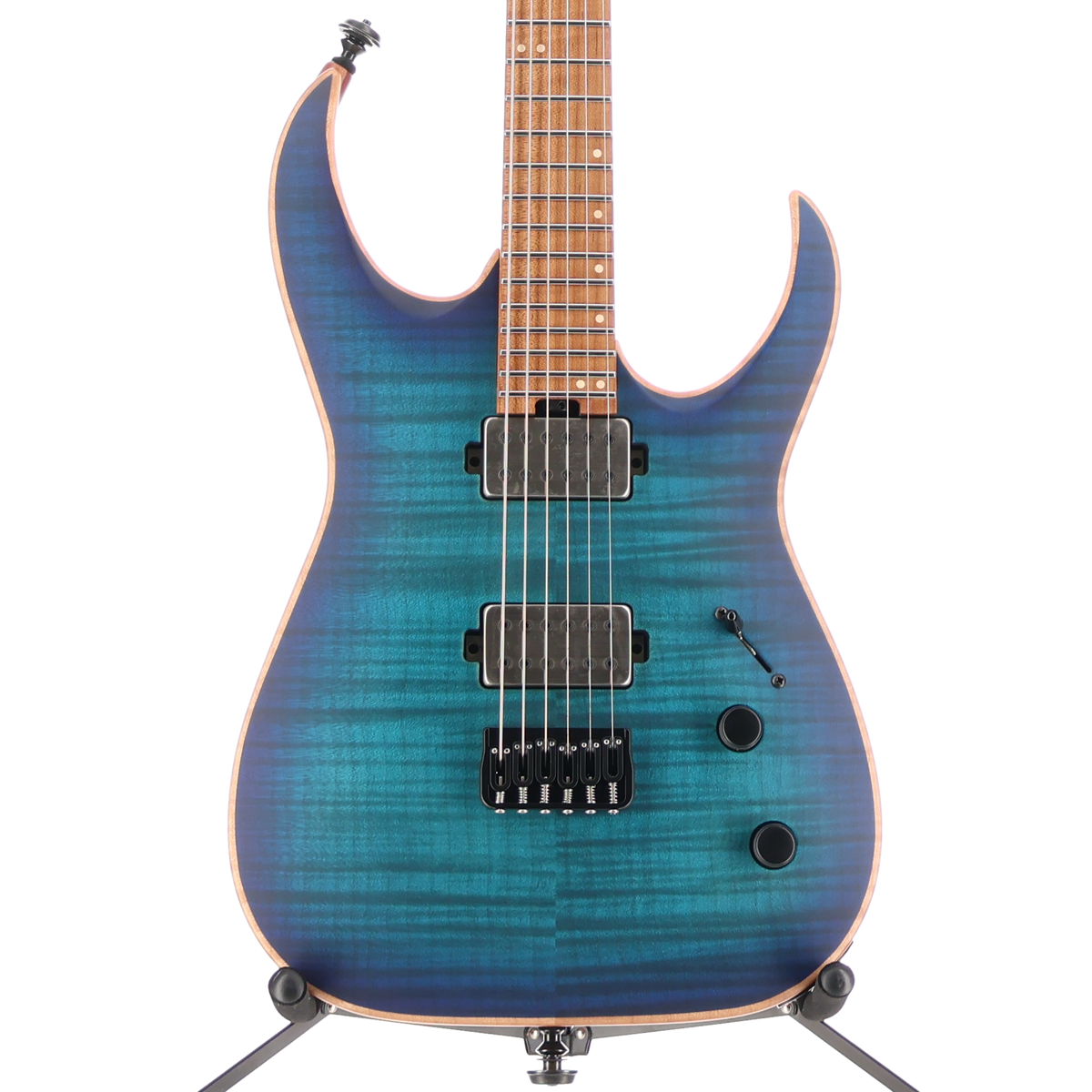 Jackson Custom Shop Custom Shop USA Signature Misha Mansoor Juggernaut HT6FM Satin Laguna Burst (RC2) (10757)