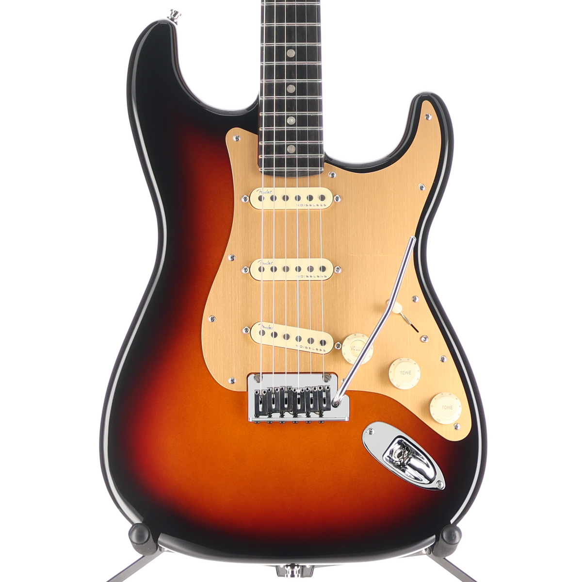 Fender American Ultra II Stratocaster, Ebony Fingerboard, Ultraburst (RC4) (06394)
