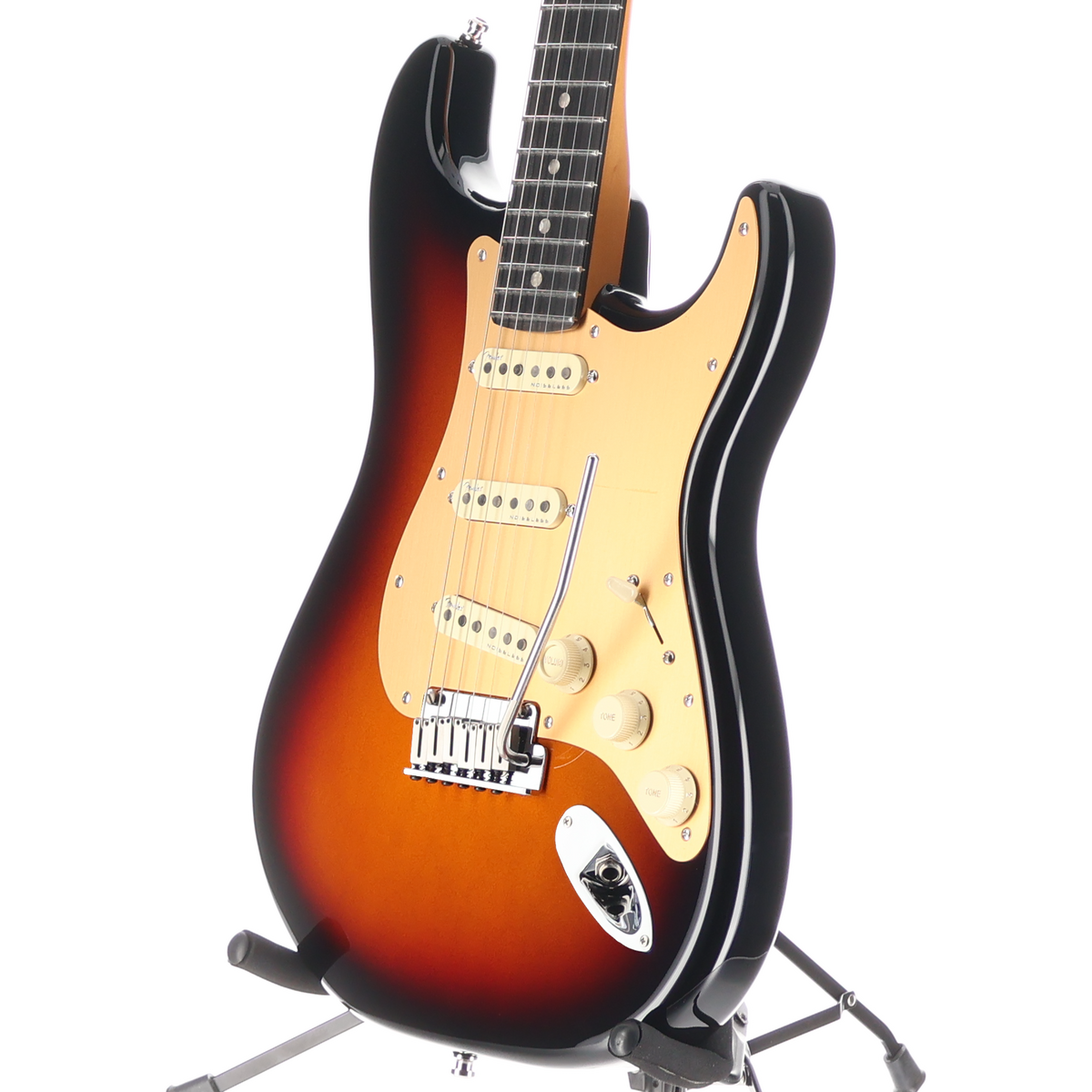 Fender American Ultra II Stratocaster, Ebony Fingerboard, Ultraburst (RC4) (06394)