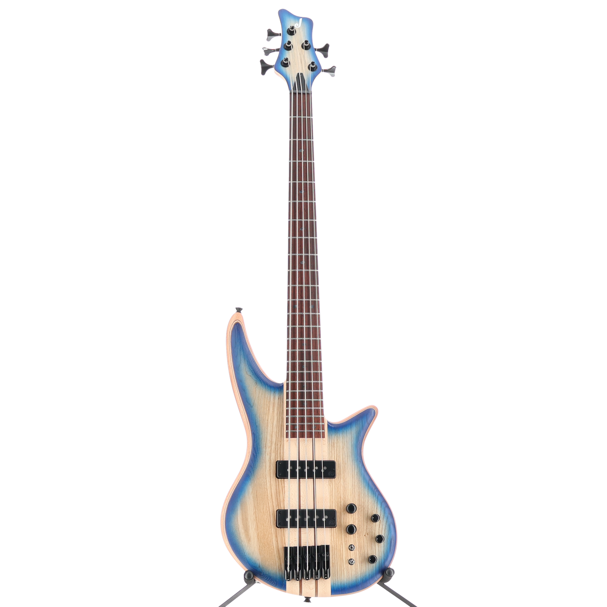 Jackson Pro Series Spectra Bass SBA V, Caramelized Jatoba Fingerboard, Blue Burst (E12) (22957)