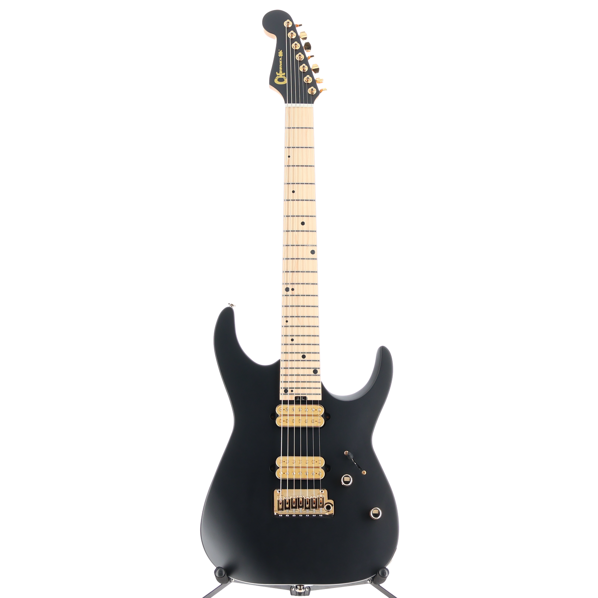 Charvel Angel Vivaldi Signature DK24-7 Nova, Maple Fingerboard, Satin Black (RP) (11568)
